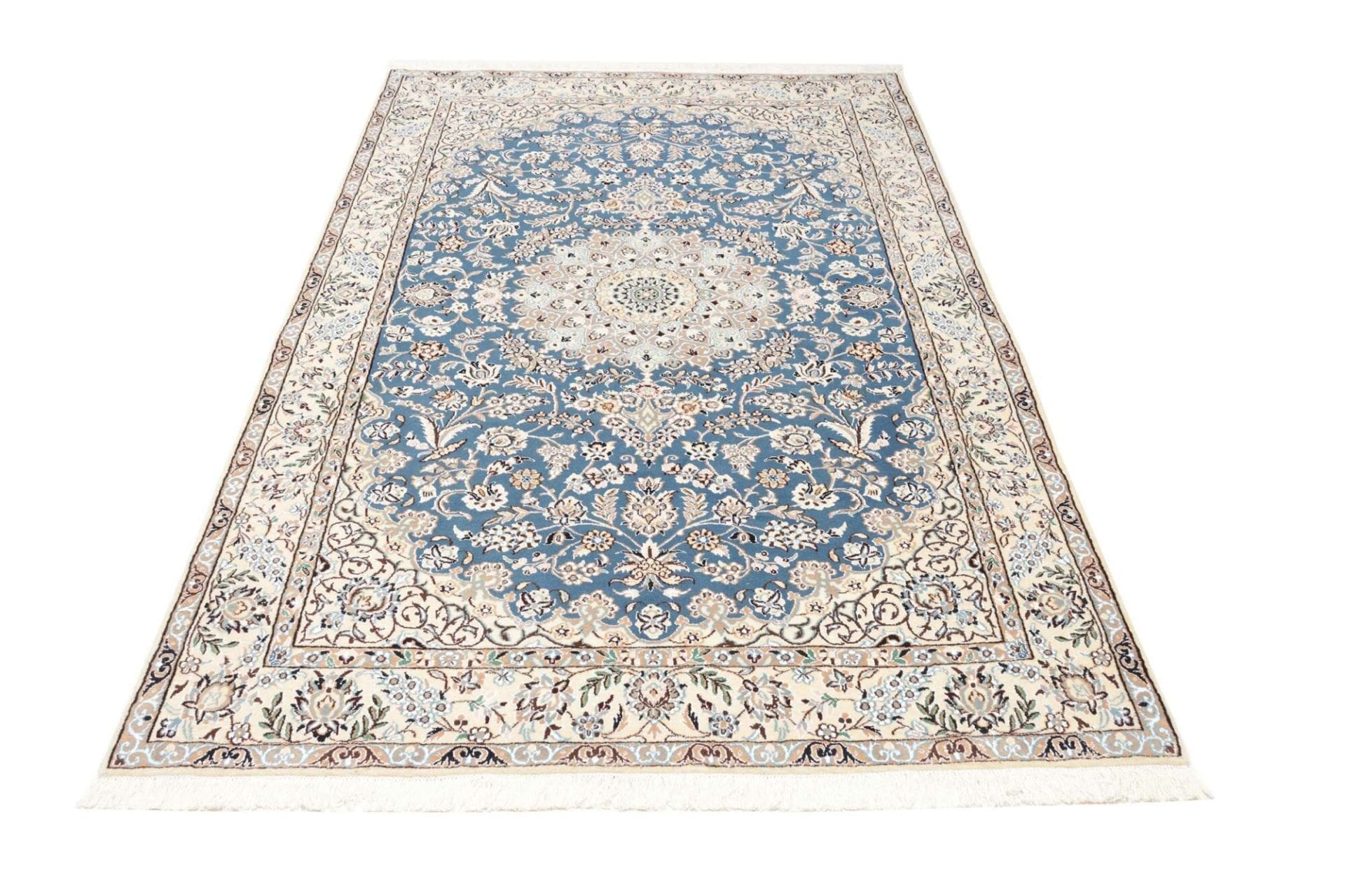 Handgeknüpfter Nain Perserteppich, 161 × 255 cm, Wolle