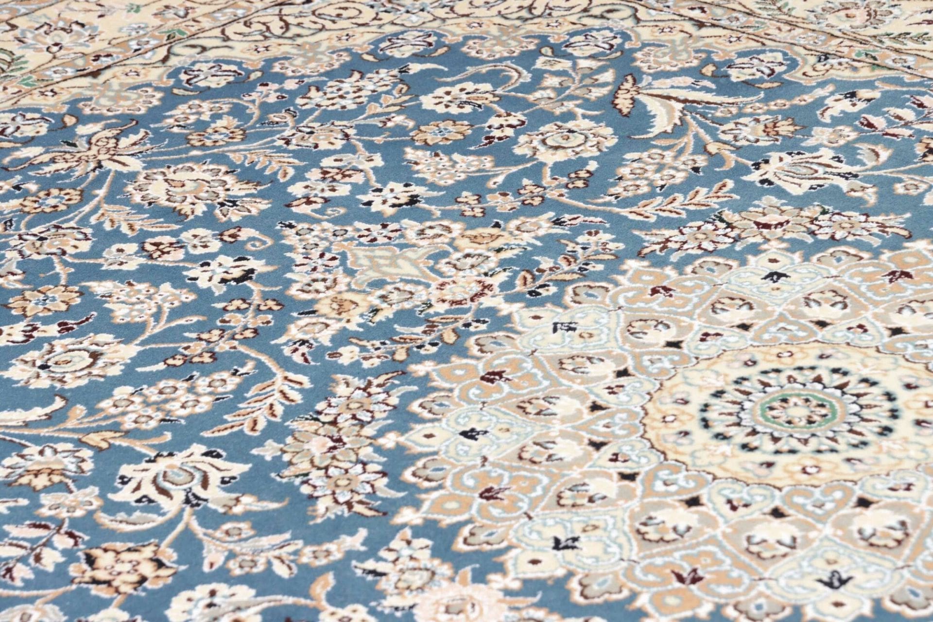 Handgeknüpfter Nain Perserteppich, 161 × 255 cm, Wolle