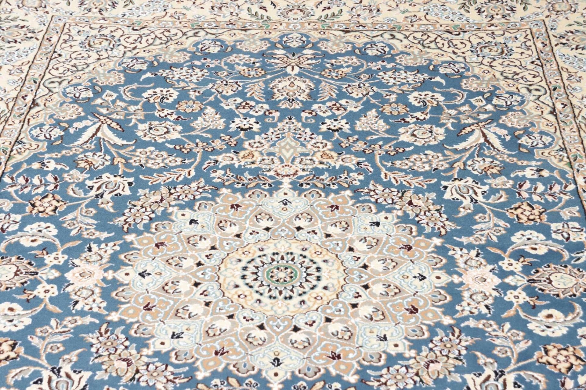 Handgeknüpfter Nain Perserteppich, 161 × 255 cm, Wolle