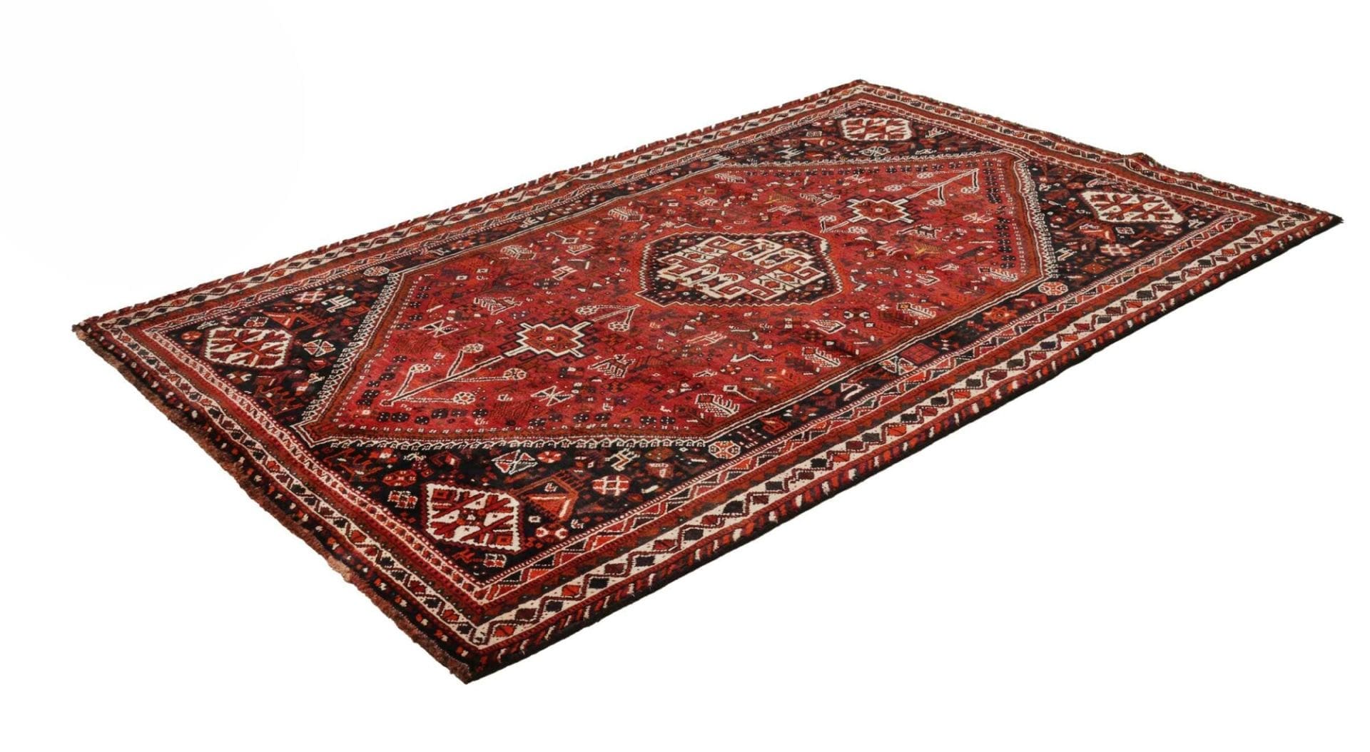 Shiraz Perserteppich aus Iran, 171 × 260 cm