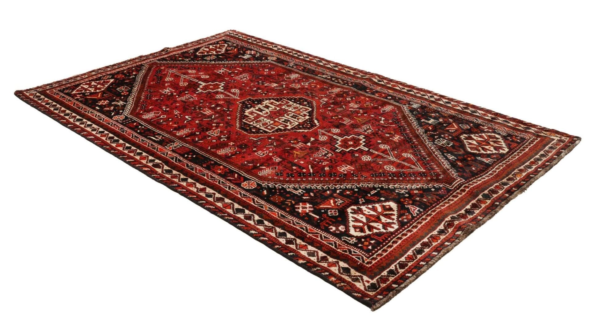 Shiraz Perserteppich aus Iran, 171 × 260 cm