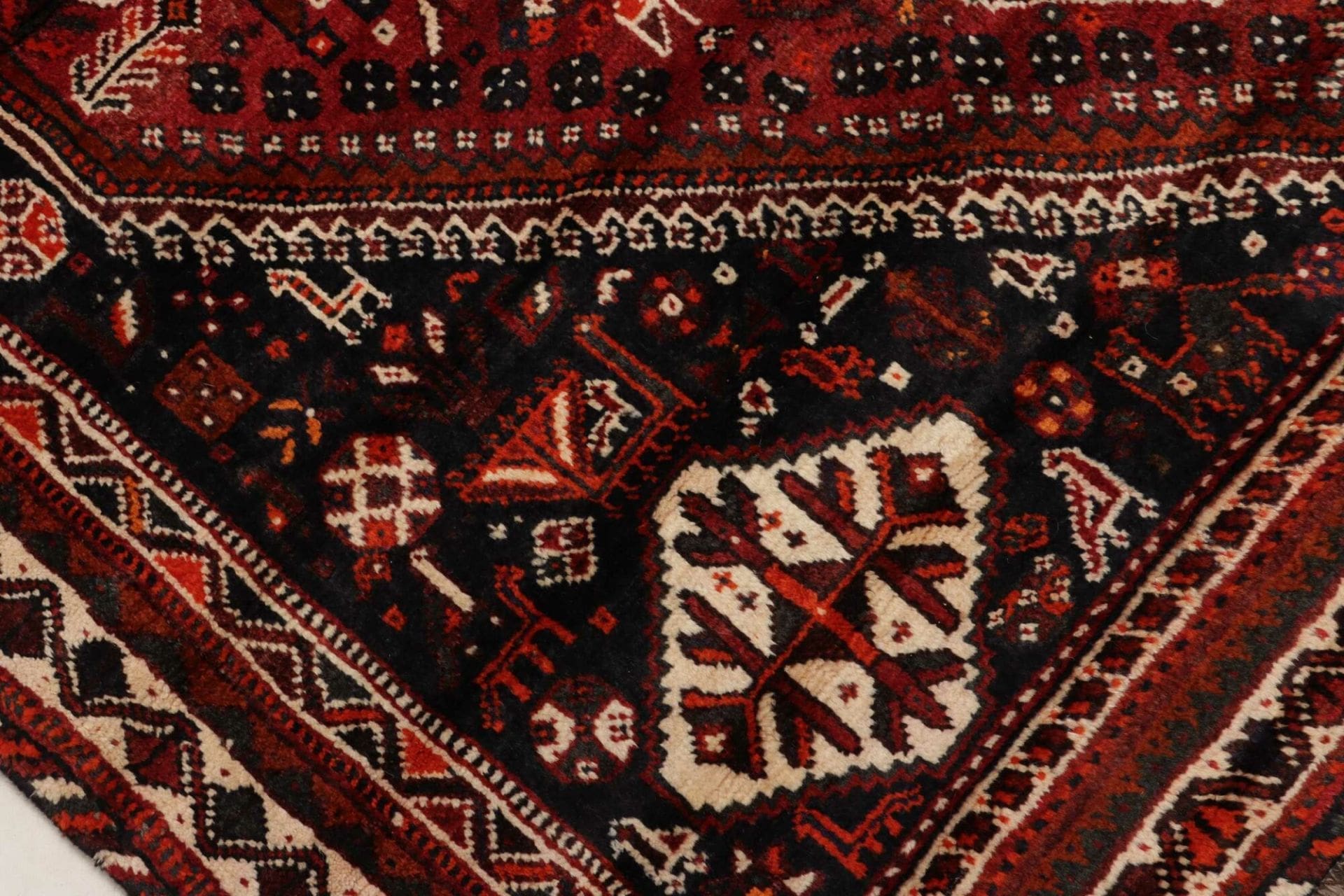 Shiraz Perserteppich aus Iran, 171 × 260 cm