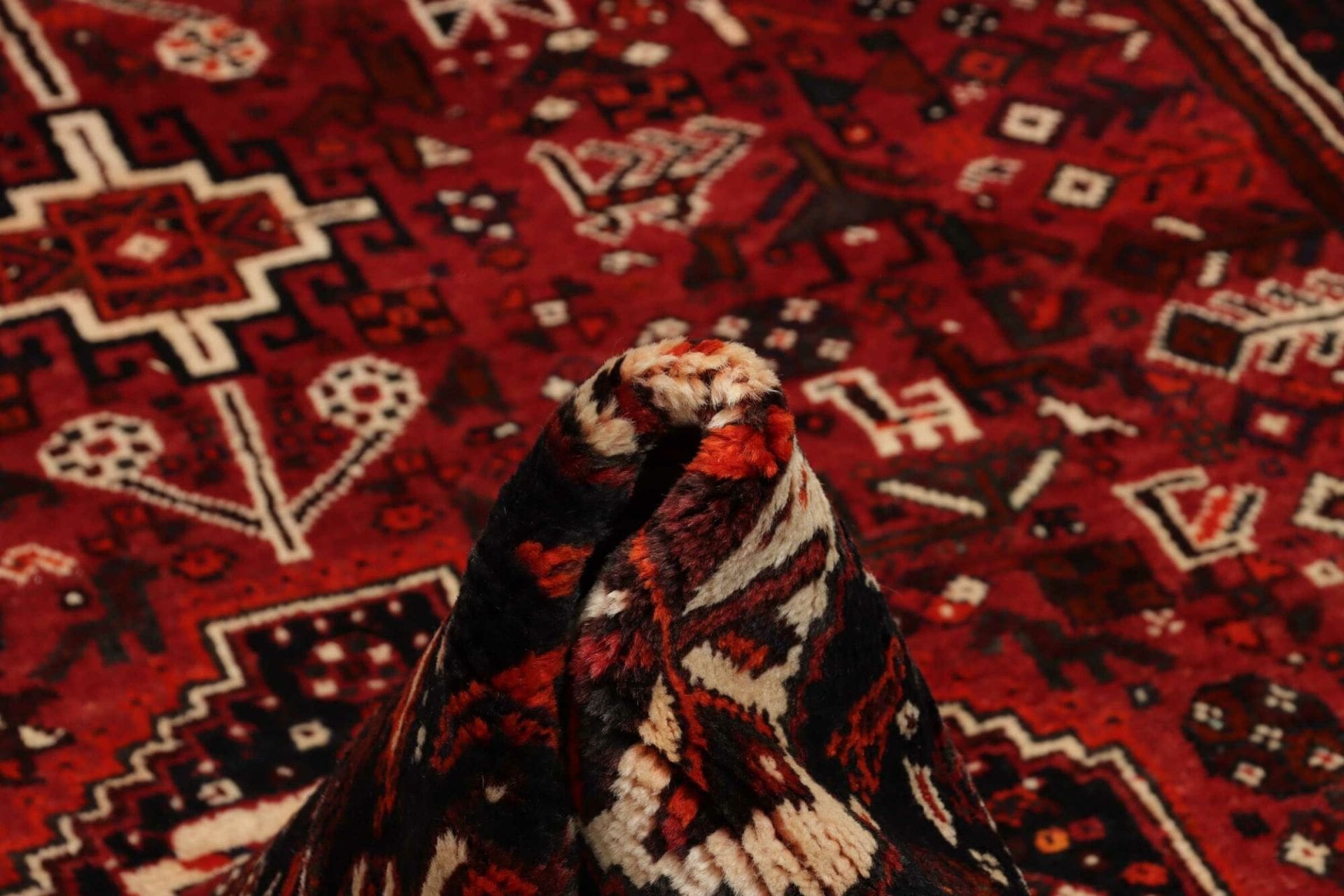 Shiraz Perserteppich aus Iran, 171 × 260 cm