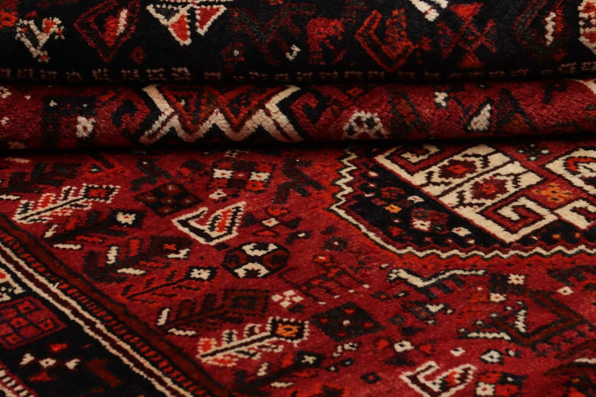 Shiraz Perserteppich aus Iran, 171 × 260 cm