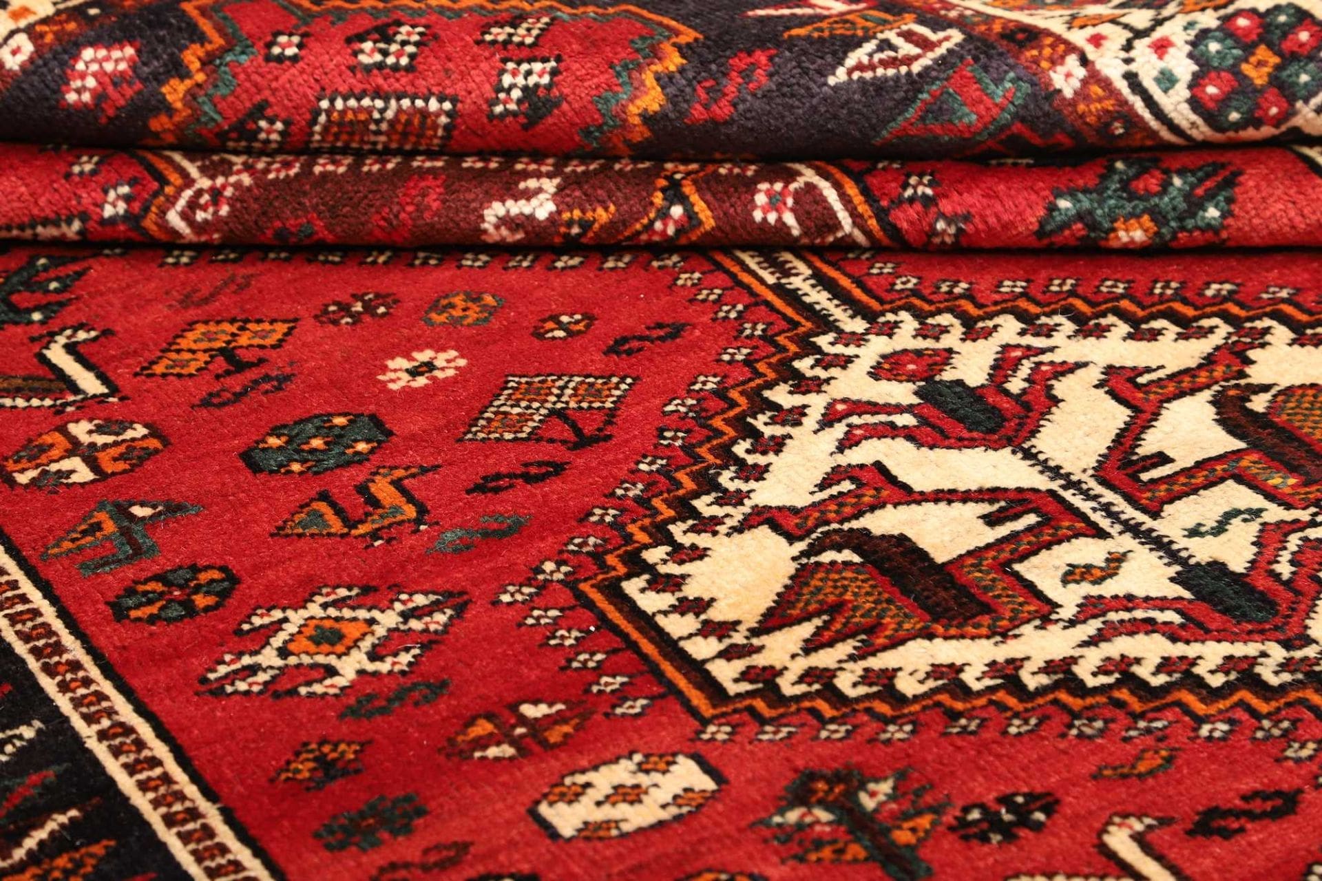 Shiraz Perserteppich aus Iran, 173 × 255 cm