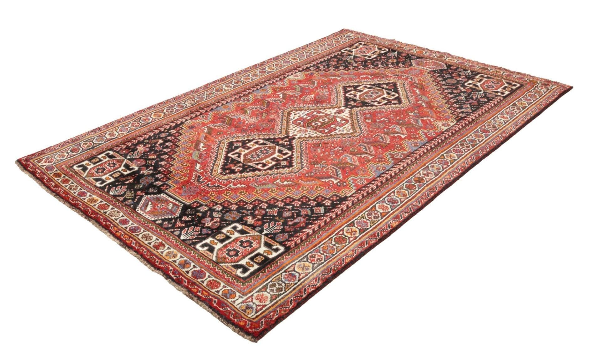 Handgeknüpfter Shiraz Perserteppich 173 × 260 cm