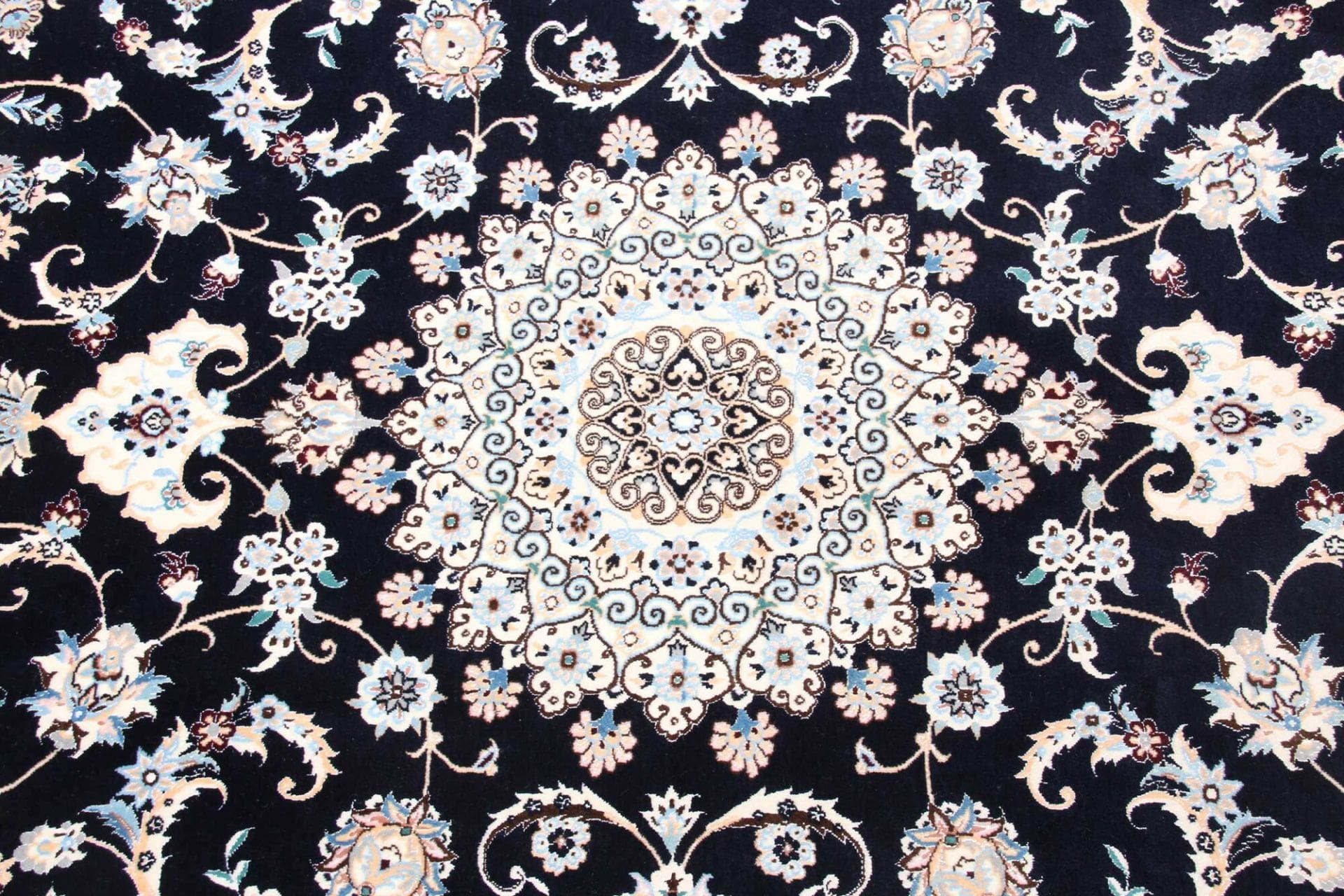 Handgeknüpfter Nain Perserteppich, 160 × 252 cm, Wolle
