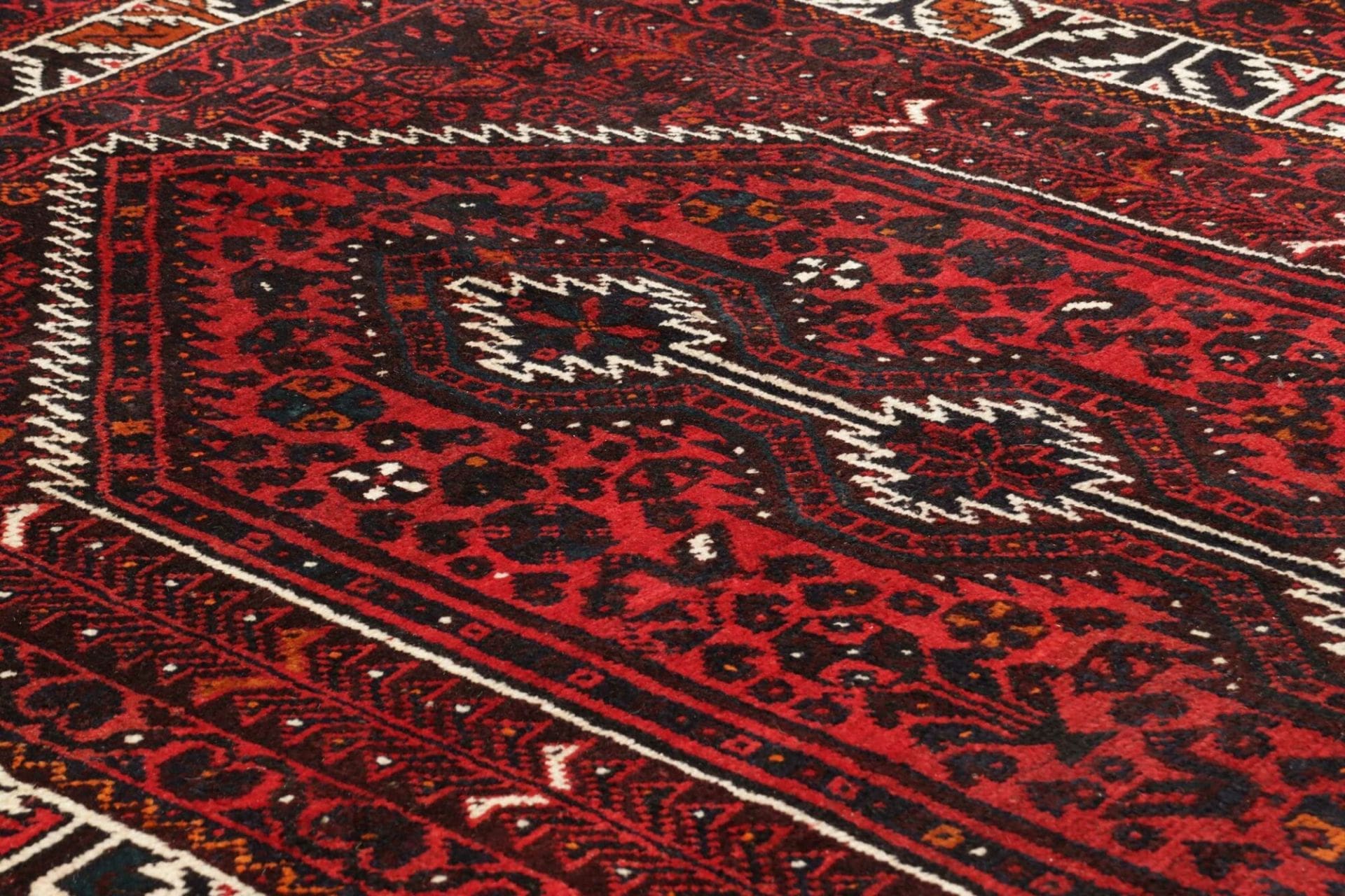 Handgeknüpfter Shiraz Perserteppich, 173 × 240 cm, Wolle