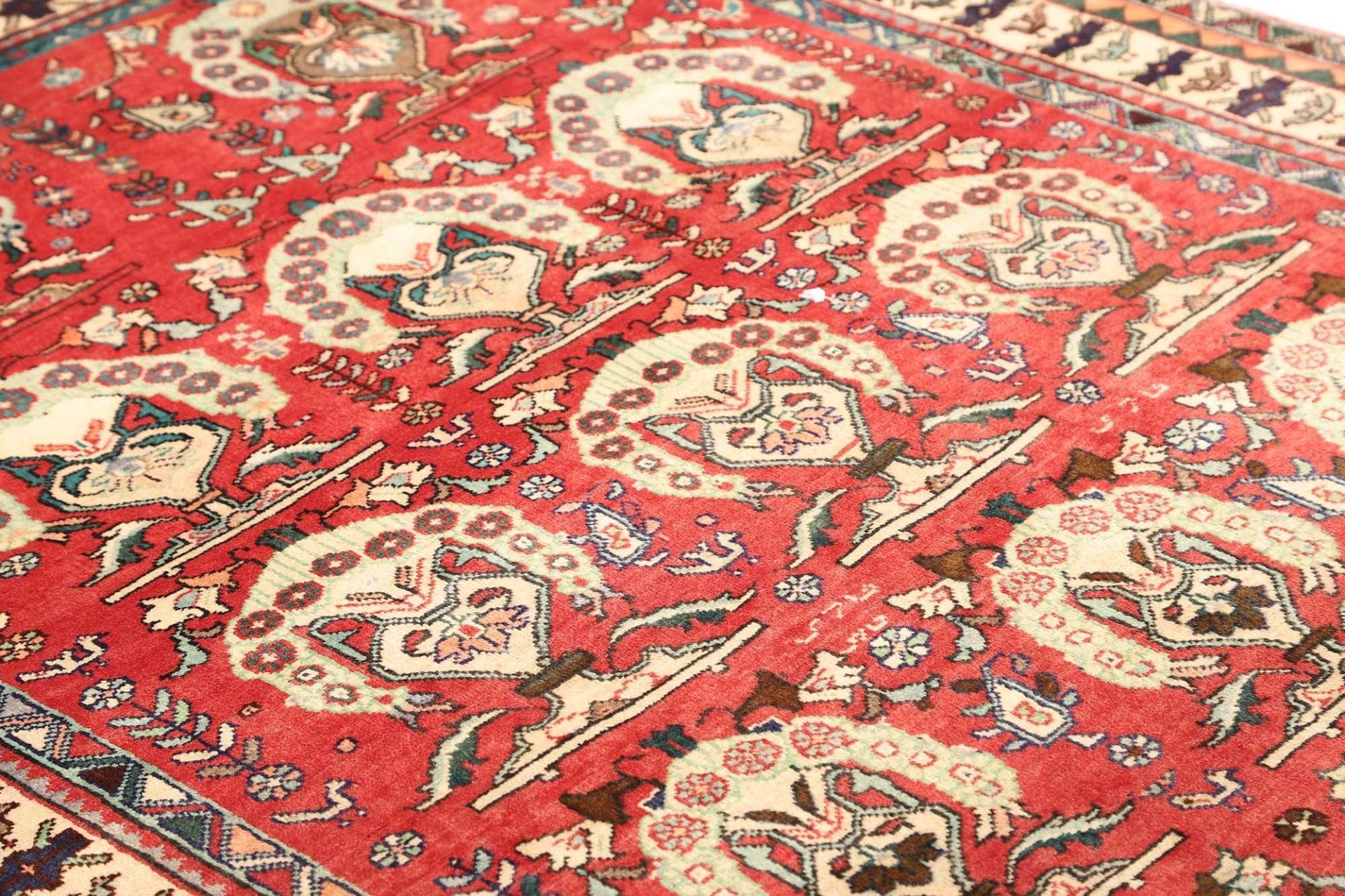 Handgeknüpfter Shiraz Perserteppich 158 × 240 cm