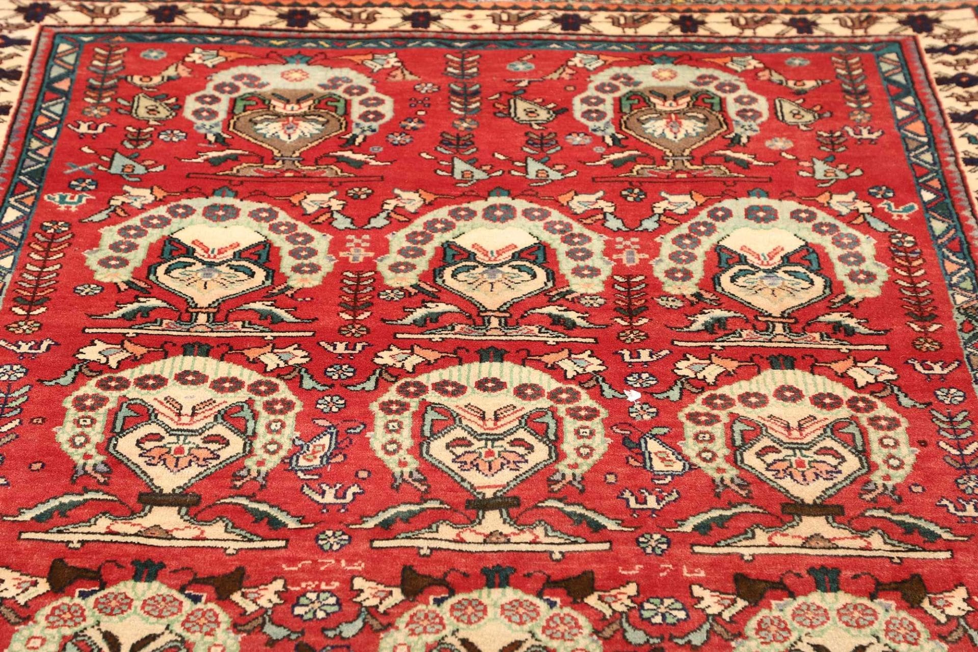 Handgeknüpfter Shiraz Perserteppich 158 × 240 cm