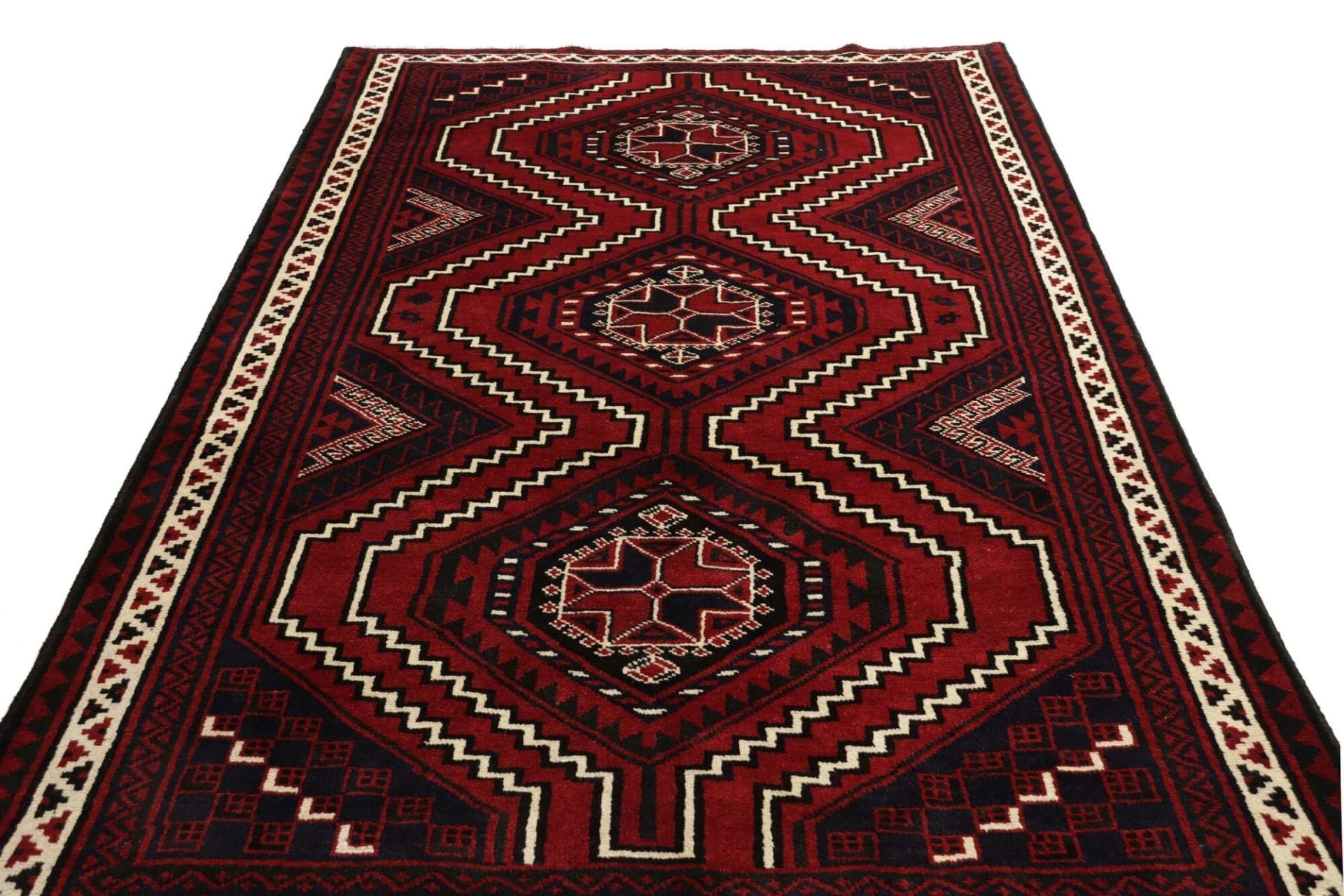 Loribaft Perserteppich 172 × 265 cm aus Wolle, handgeknüpft