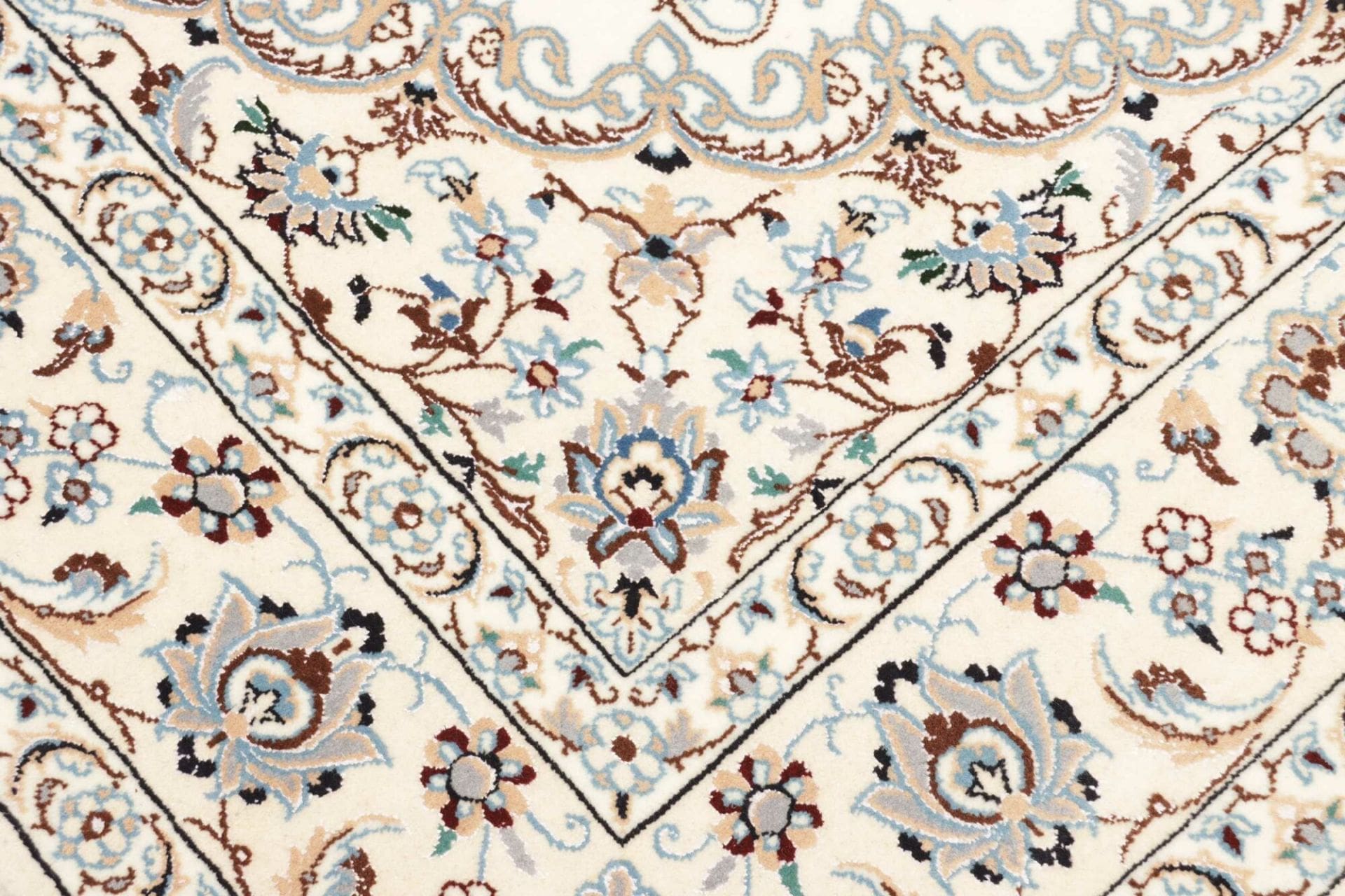 Handgeknüpfter Nain Perserteppich, 171 × 272 cm, Wolle
