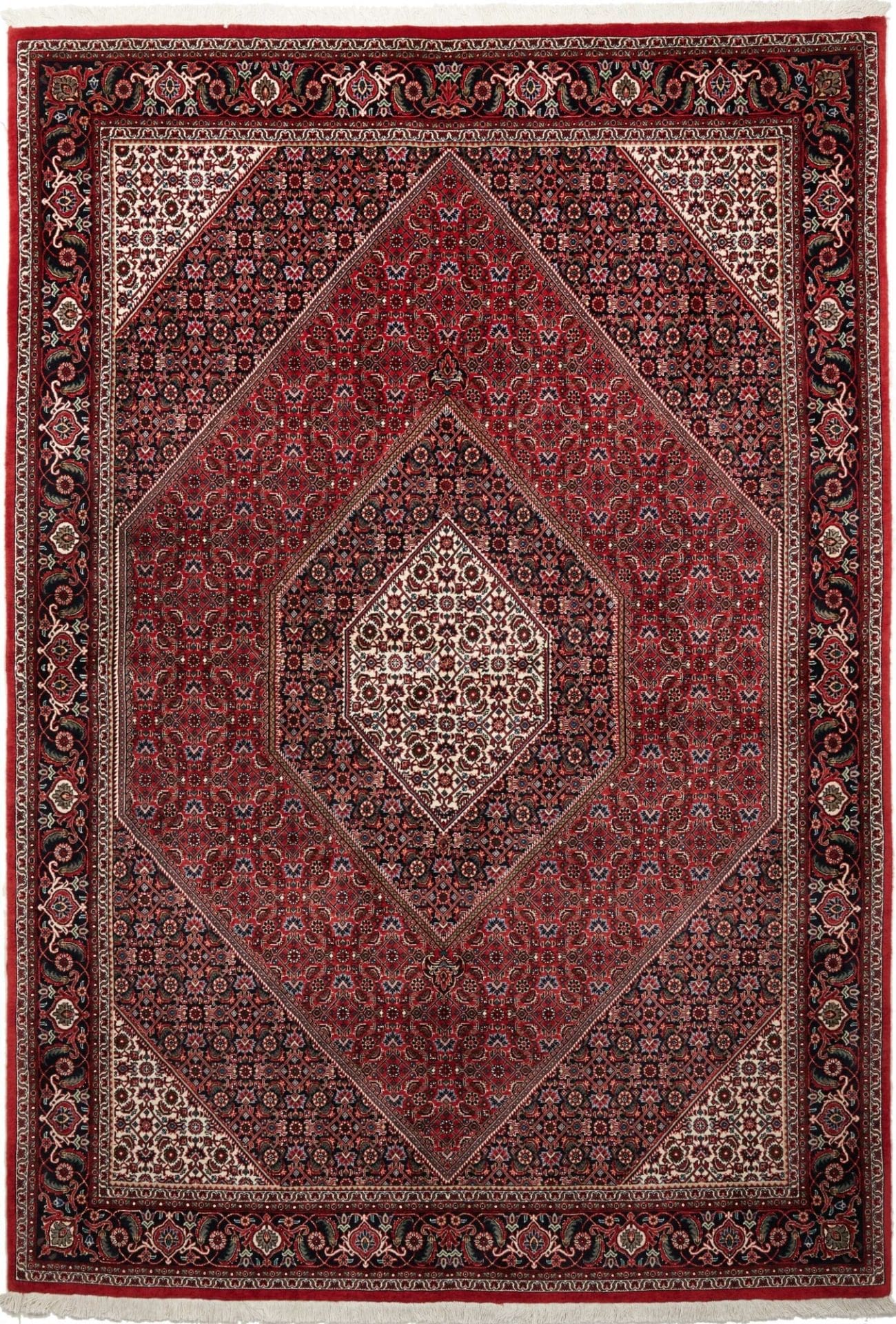 Bijar Perserteppich aus Iran, 171 × 246 cm