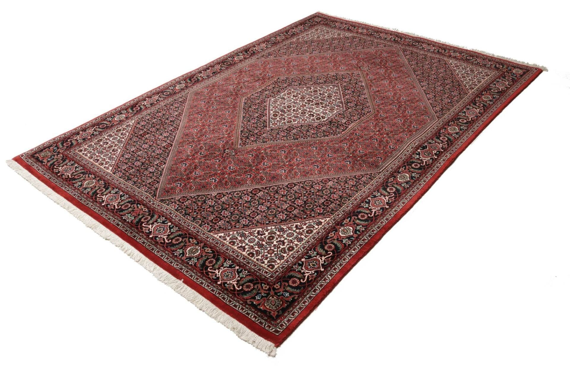 Bijar Perserteppich aus Iran, 171 × 246 cm