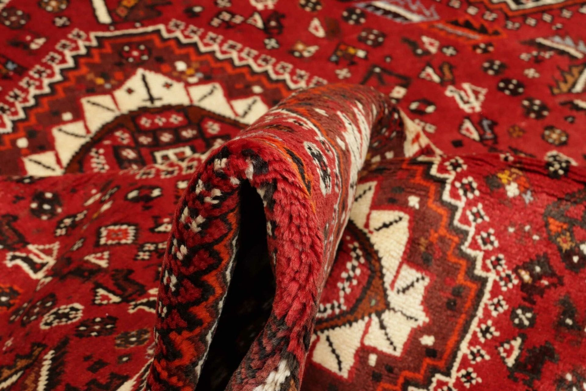 Shiraz Perserteppich 176 × 260 cm aus Wolle, handgeknüpft