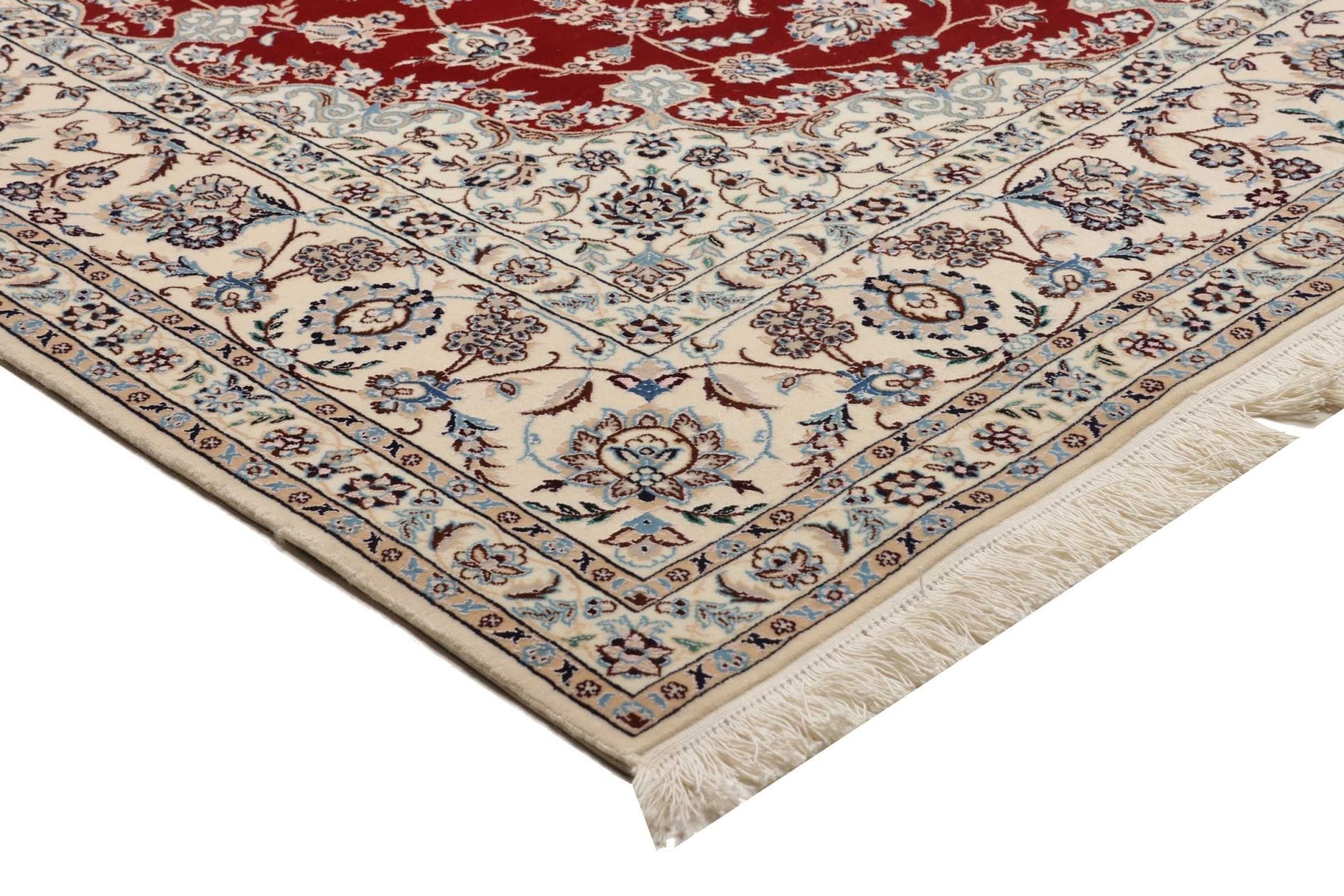 Handgeknüpfter Nain Perserteppich 155 × 241 cm