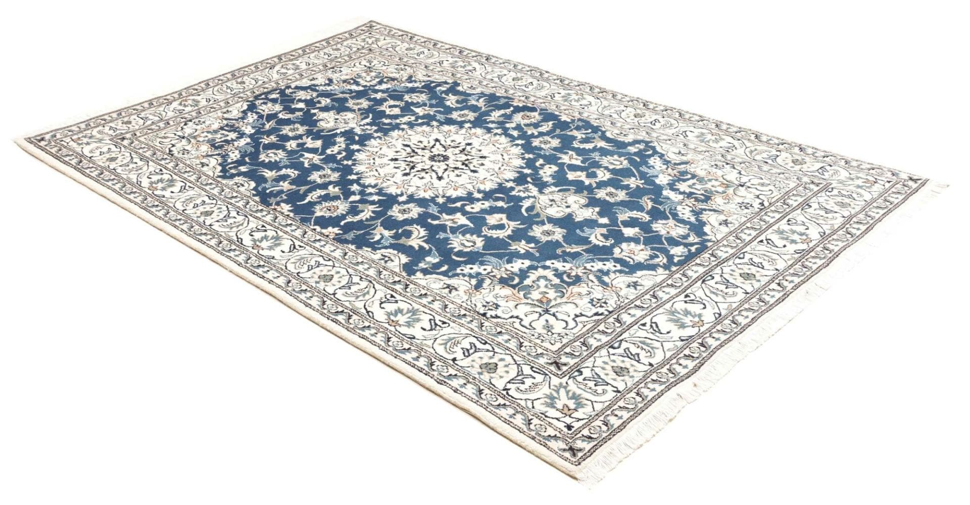Nain Perserteppich 166 × 245 cm aus Wolle, handgeknüpft