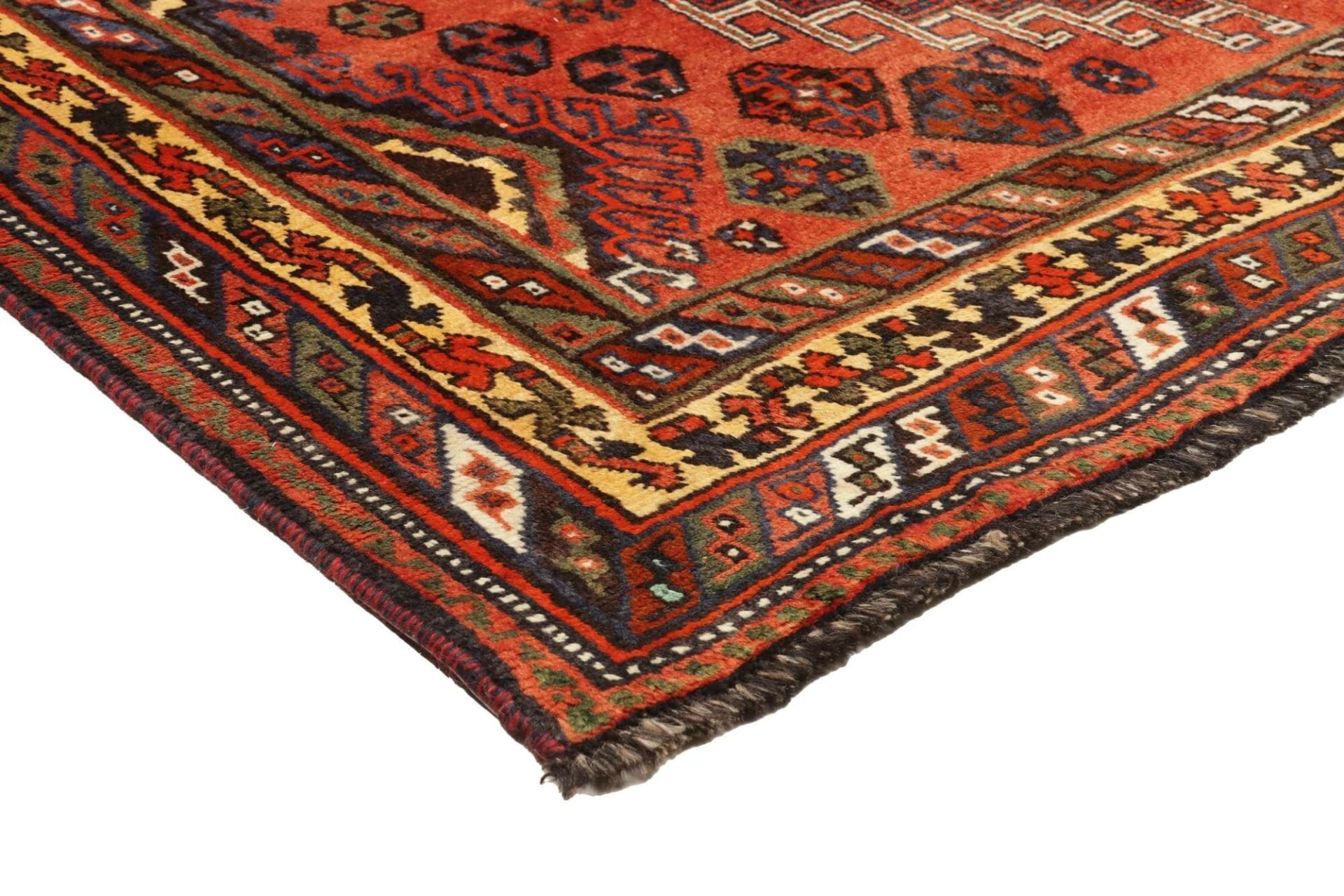 Handgeknüpfter Shiraz Perserteppich 163 × 250 cm