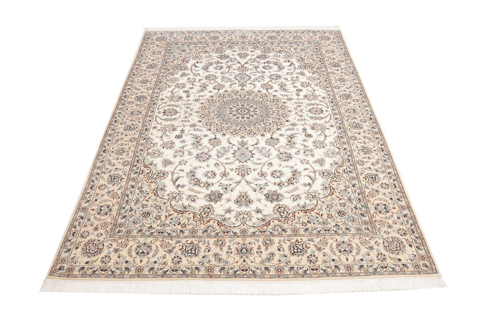 Nain Perserteppich 156 × 237 cm aus Wolle, handgeknüpft