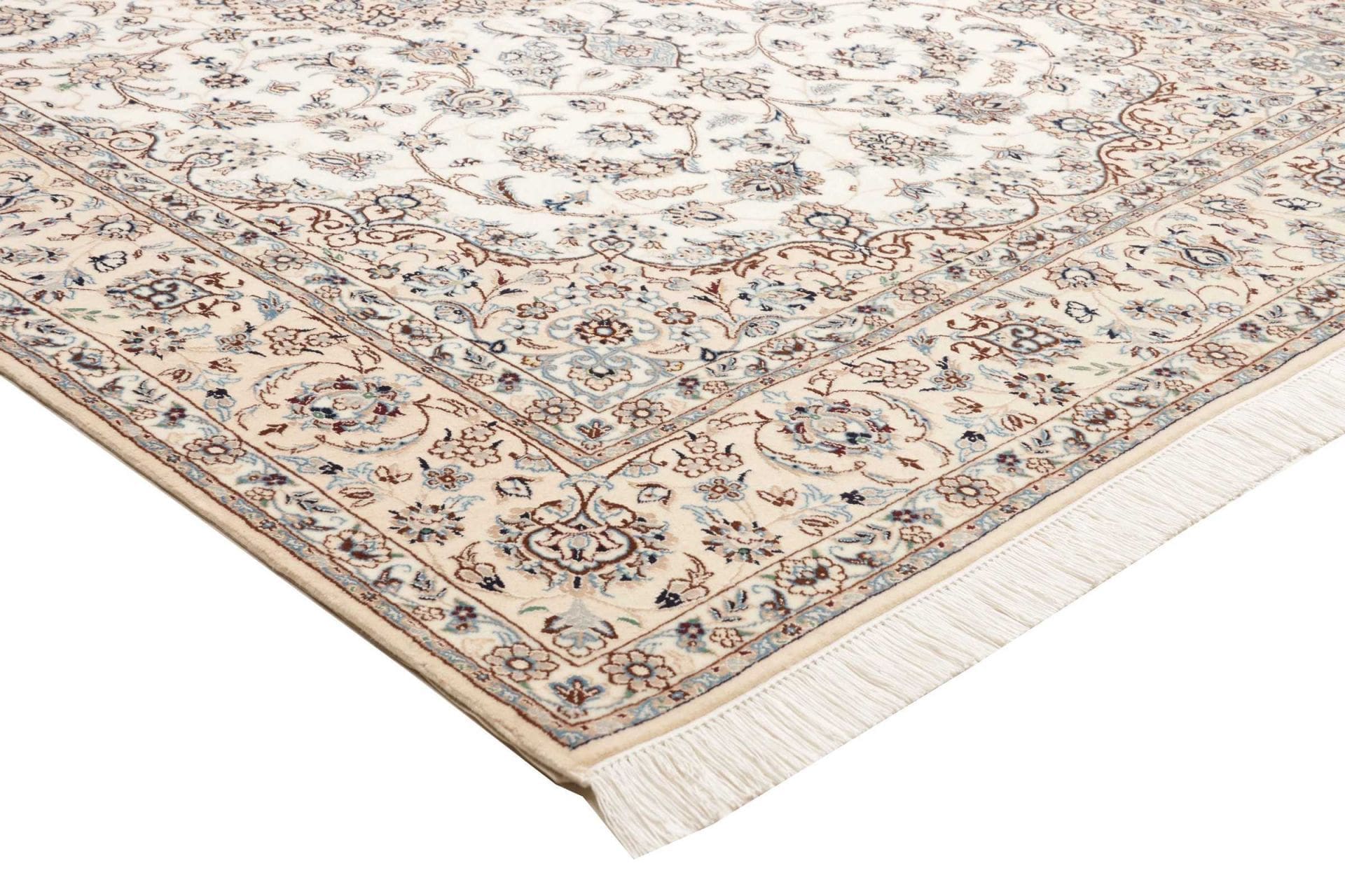 Nain Perserteppich 156 × 237 cm aus Wolle, handgeknüpft