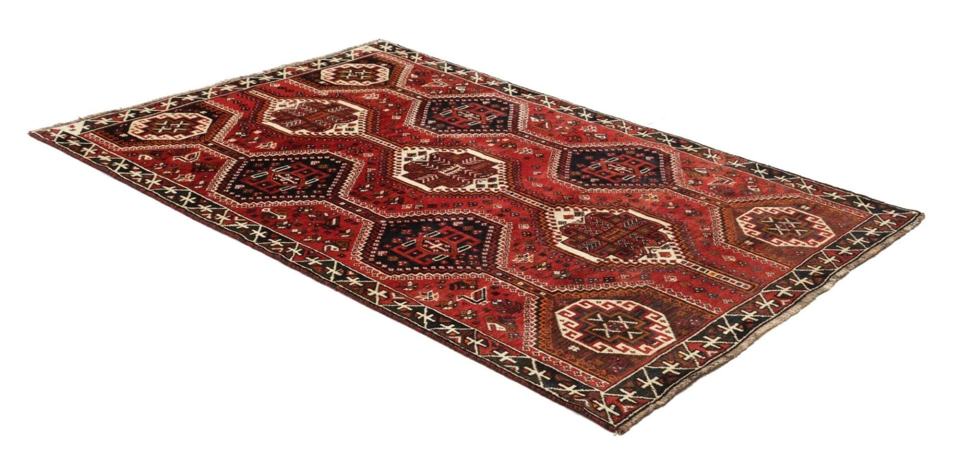 Qashqai Perserteppich aus Iran, 160 × 230 cm