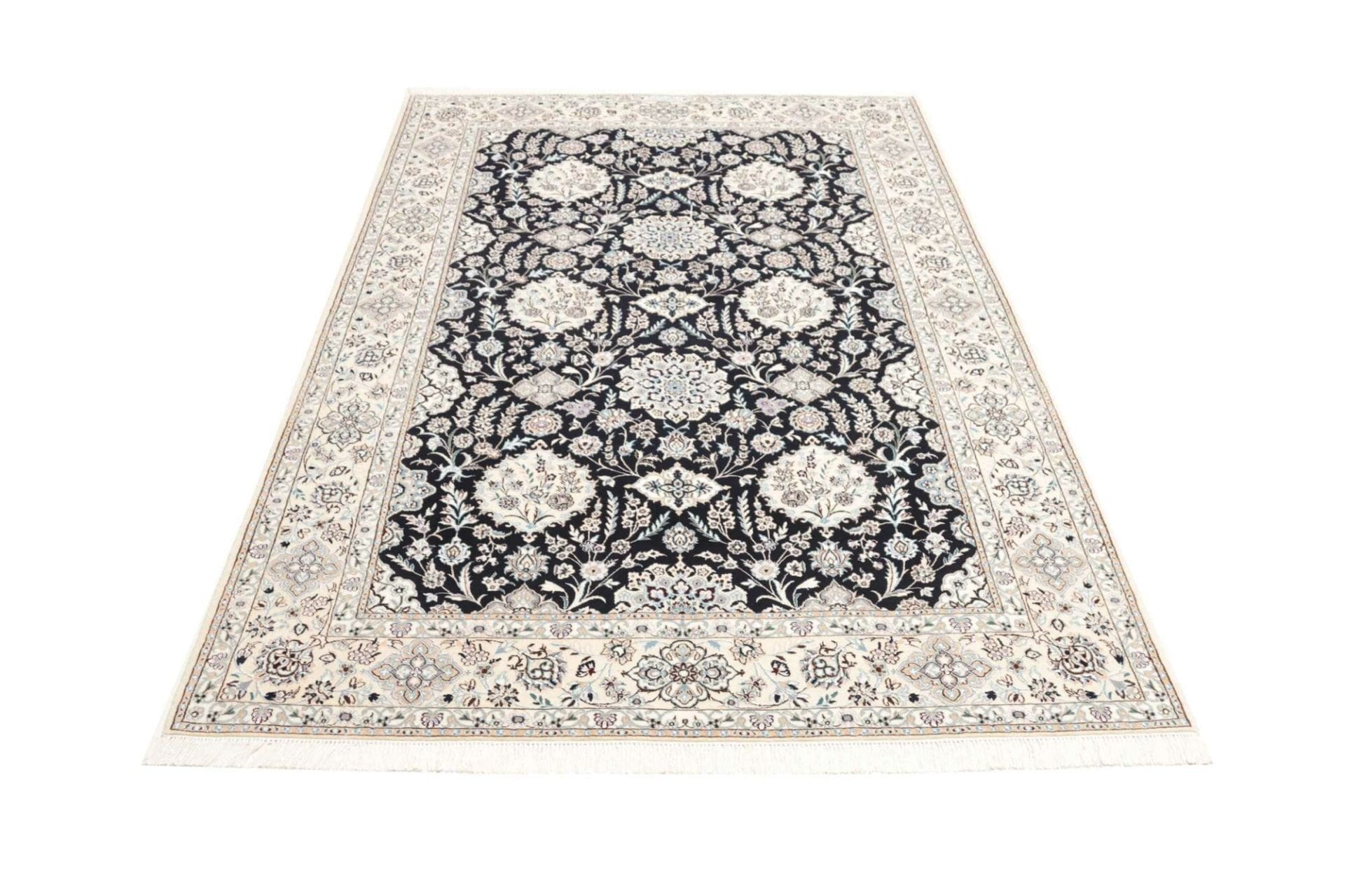 Handgeknüpfter Nain Perserteppich, 159 × 235 cm, Wolle
