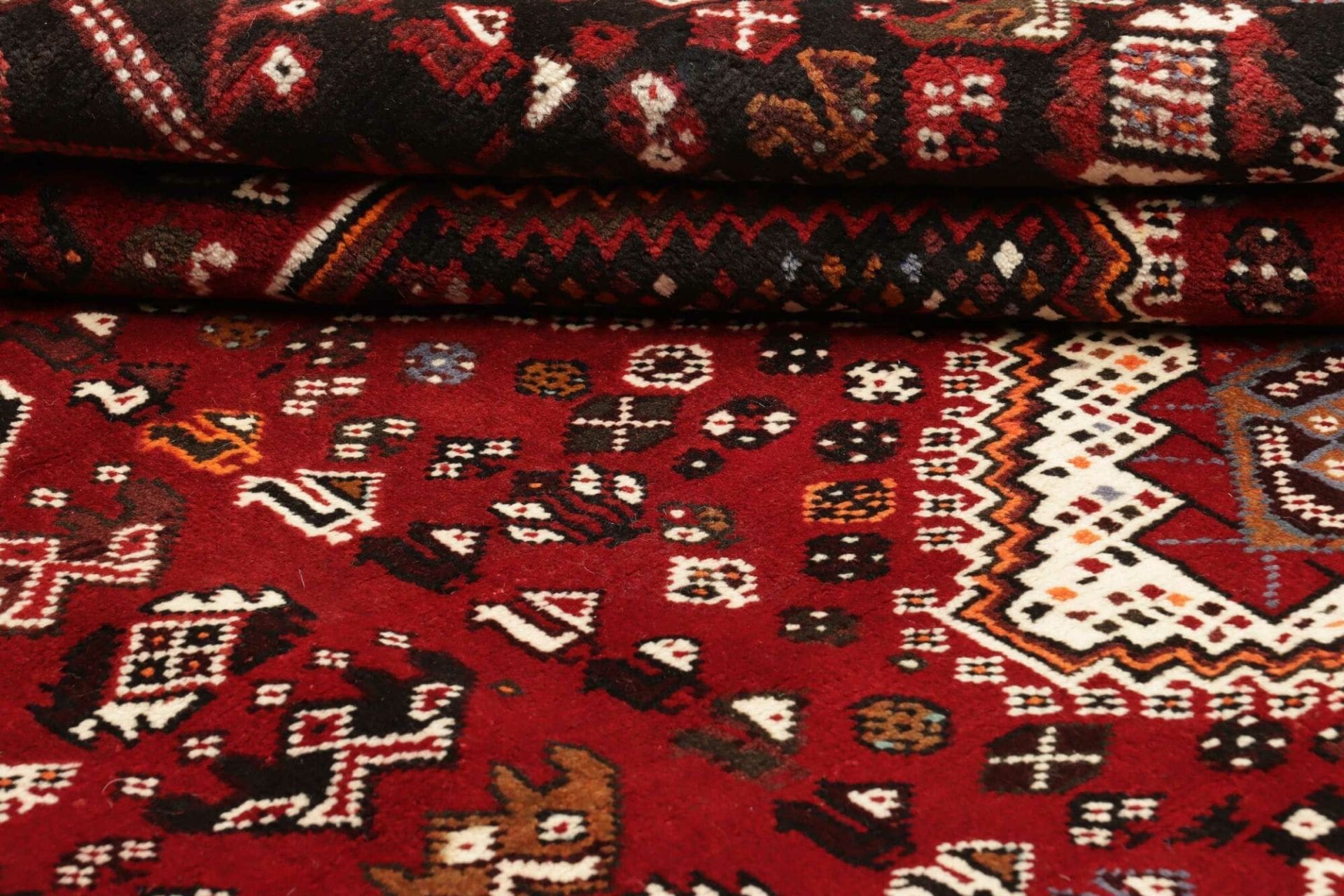 Handgeknüpfter Shiraz Perserteppich 170 × 261 cm