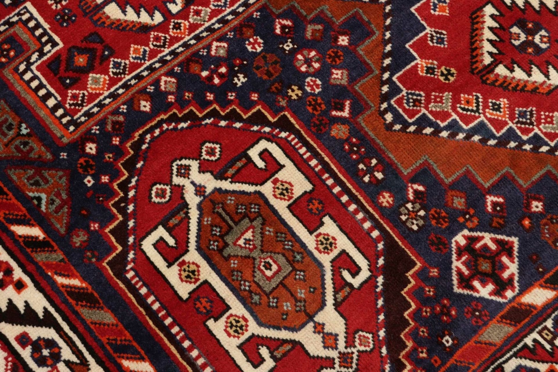 Handgeknüpfter Shiraz Perserteppich 167 × 270 cm