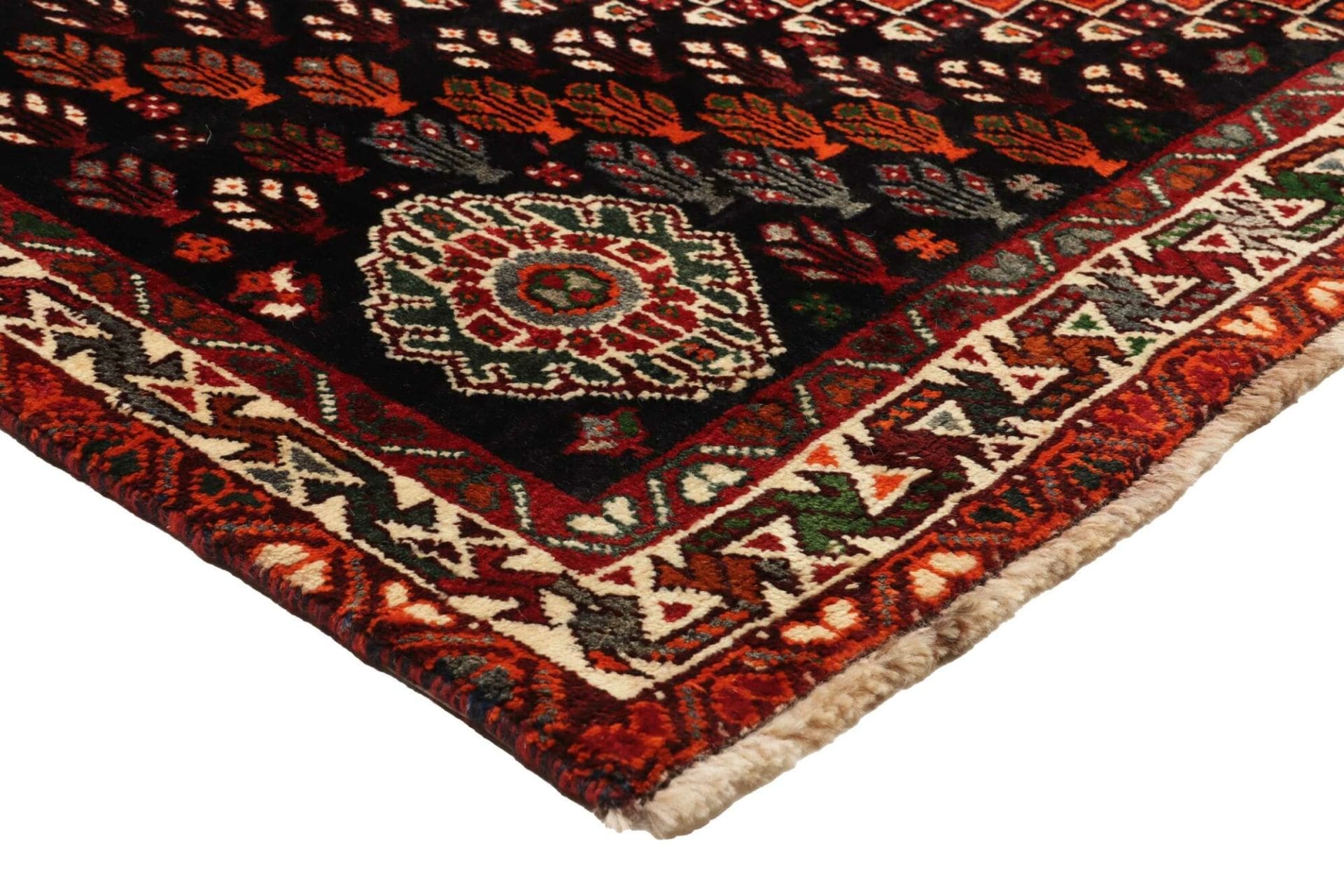 Handgeknüpfter Shiraz Perserteppich, 170 × 273 cm, Wolle