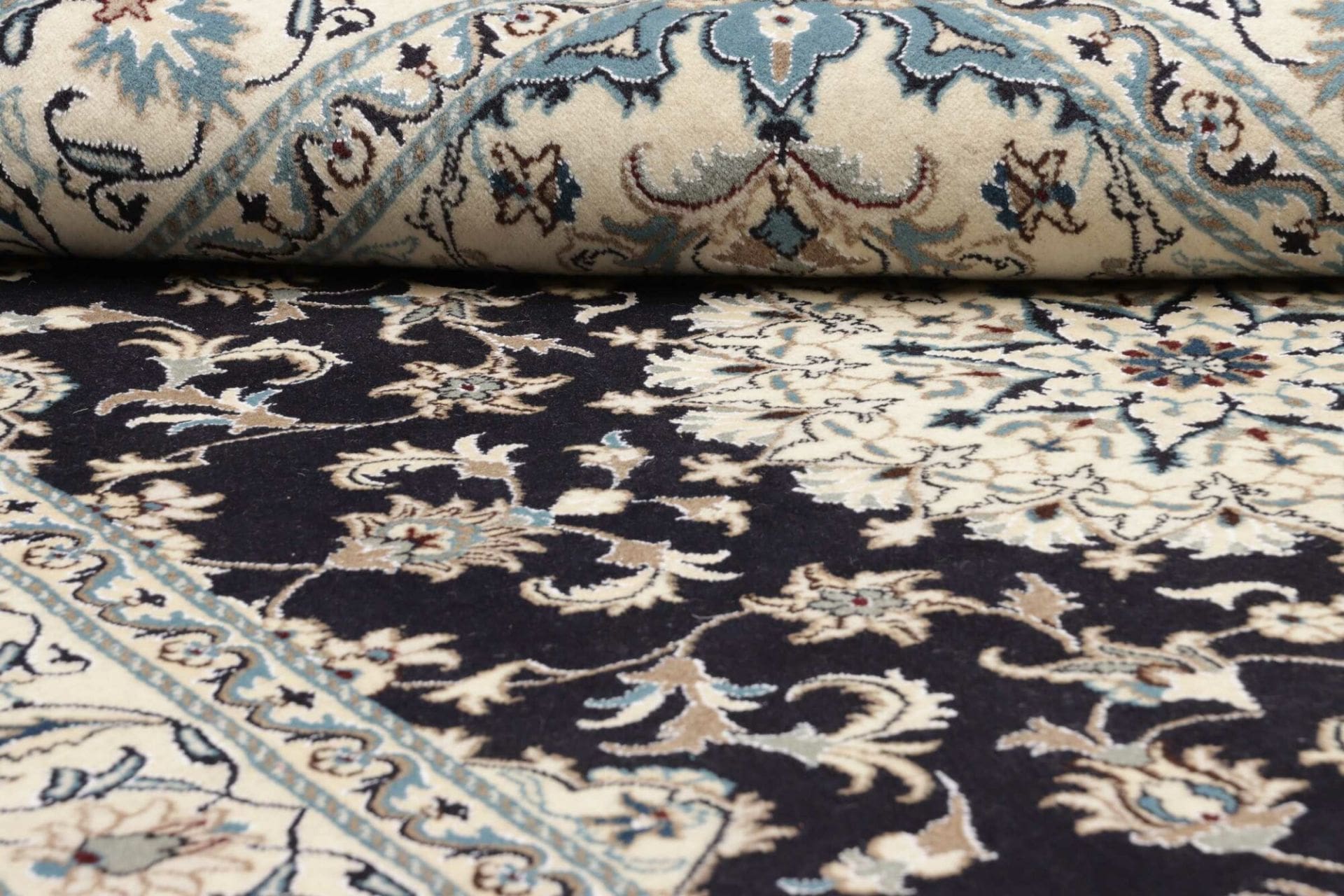 exklusiver-nain-teppich-168-x-245cm-schurwolle-handgeknupft-8 Nain Perserteppich 168 × 245 cm aus Wolle, handgeknüpft