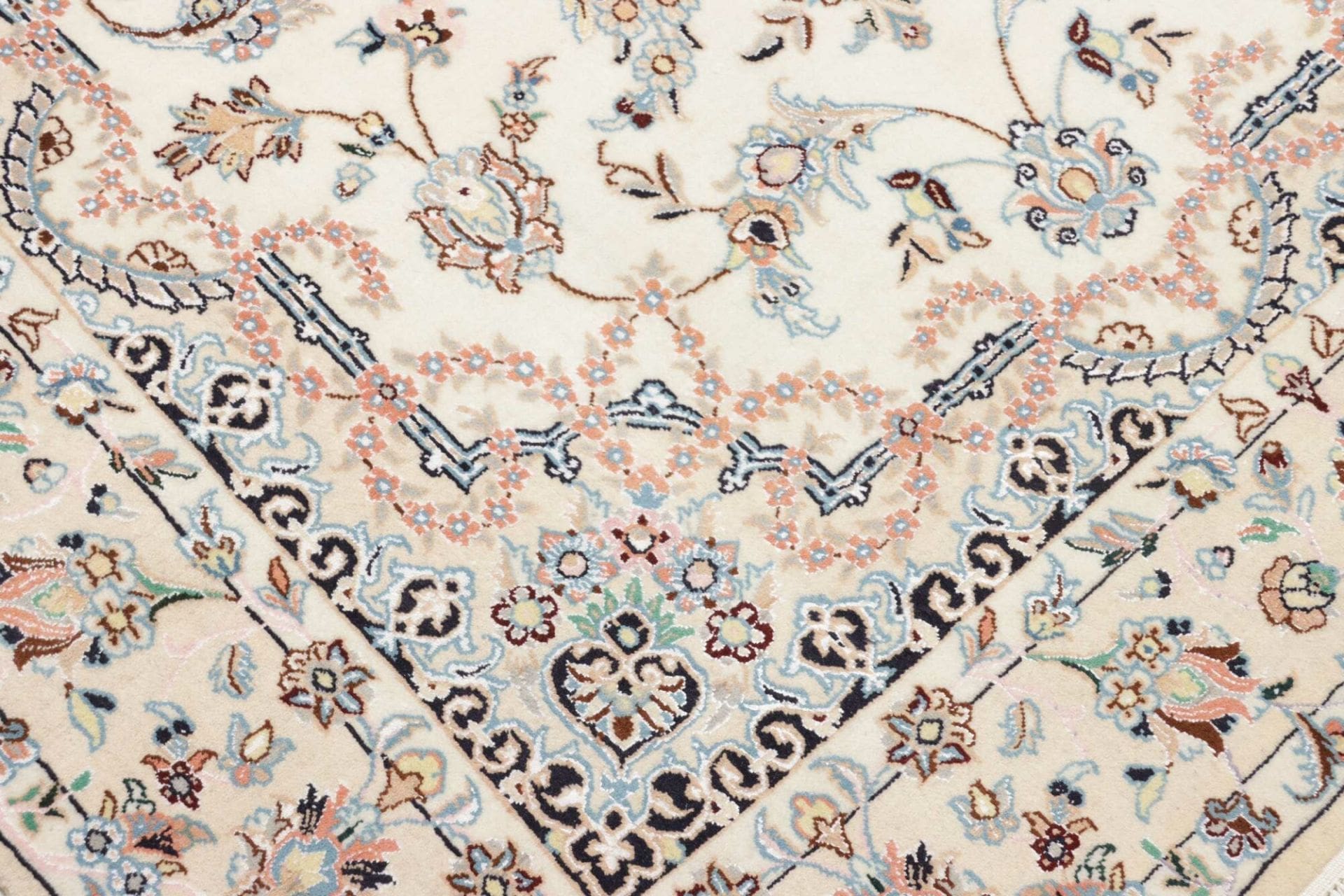 exklusiver-nain-teppich-148-x-225-cm-handgeknupft-schurwolle-5 Handgeknüpfter Nain Perserteppich 148 × 225 cm