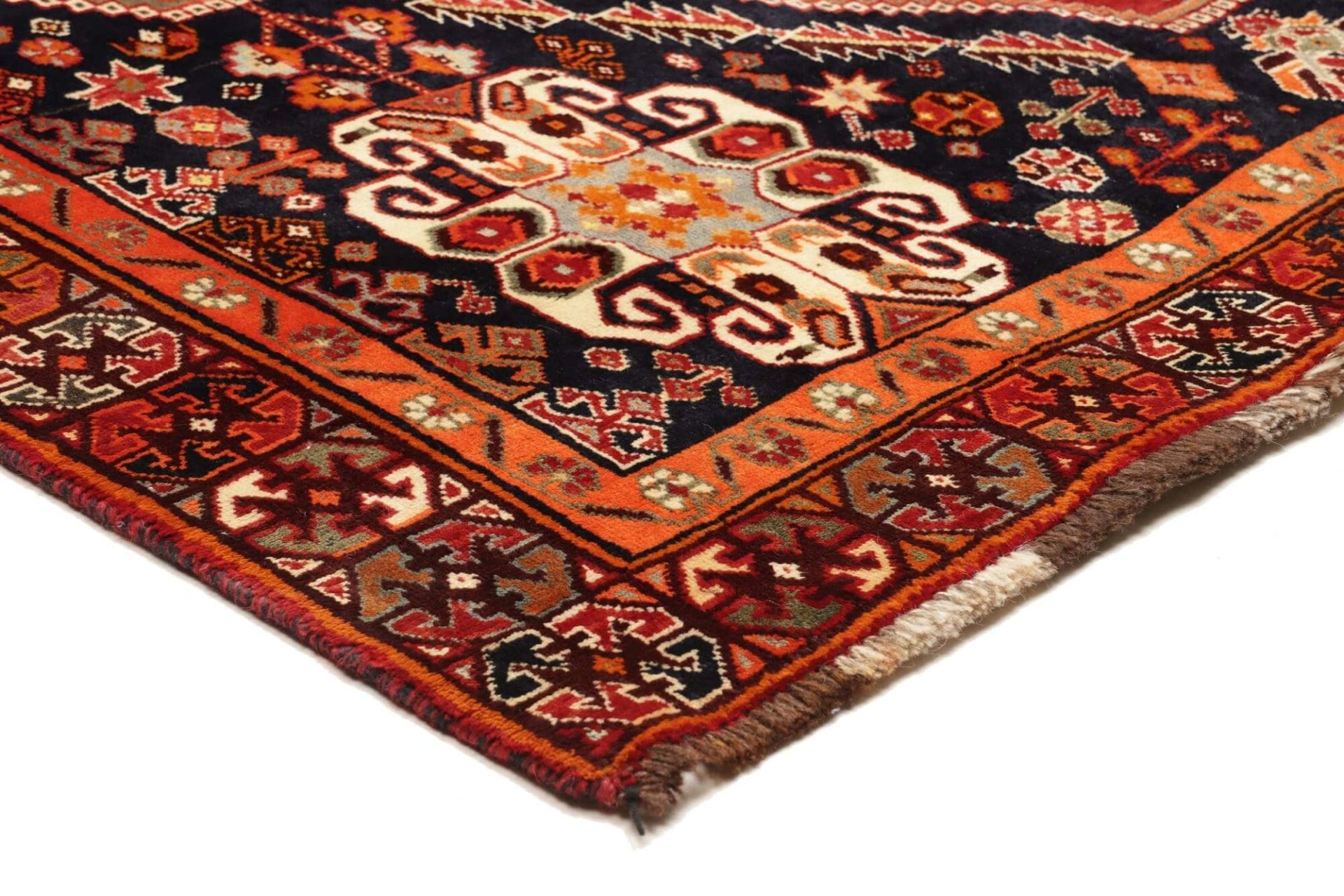 Qashqai Perserteppich aus Iran, 161 × 263 cm