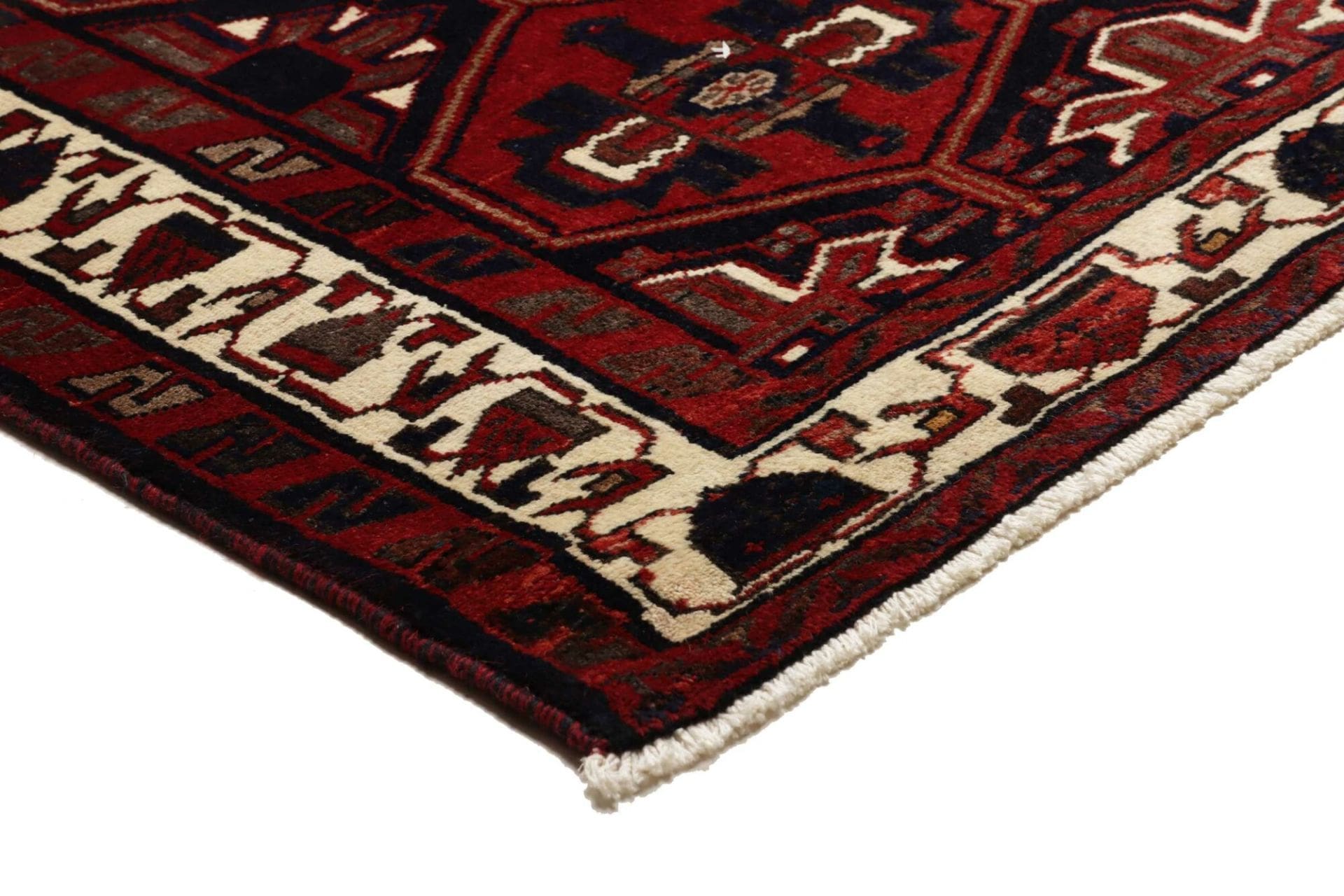 lori-orientteppich-177-x-266-cm-geometrische-muster-handgeknupft-4 Loribaft Perserteppich 177 × 266 cm aus Wolle, handgeknüpft