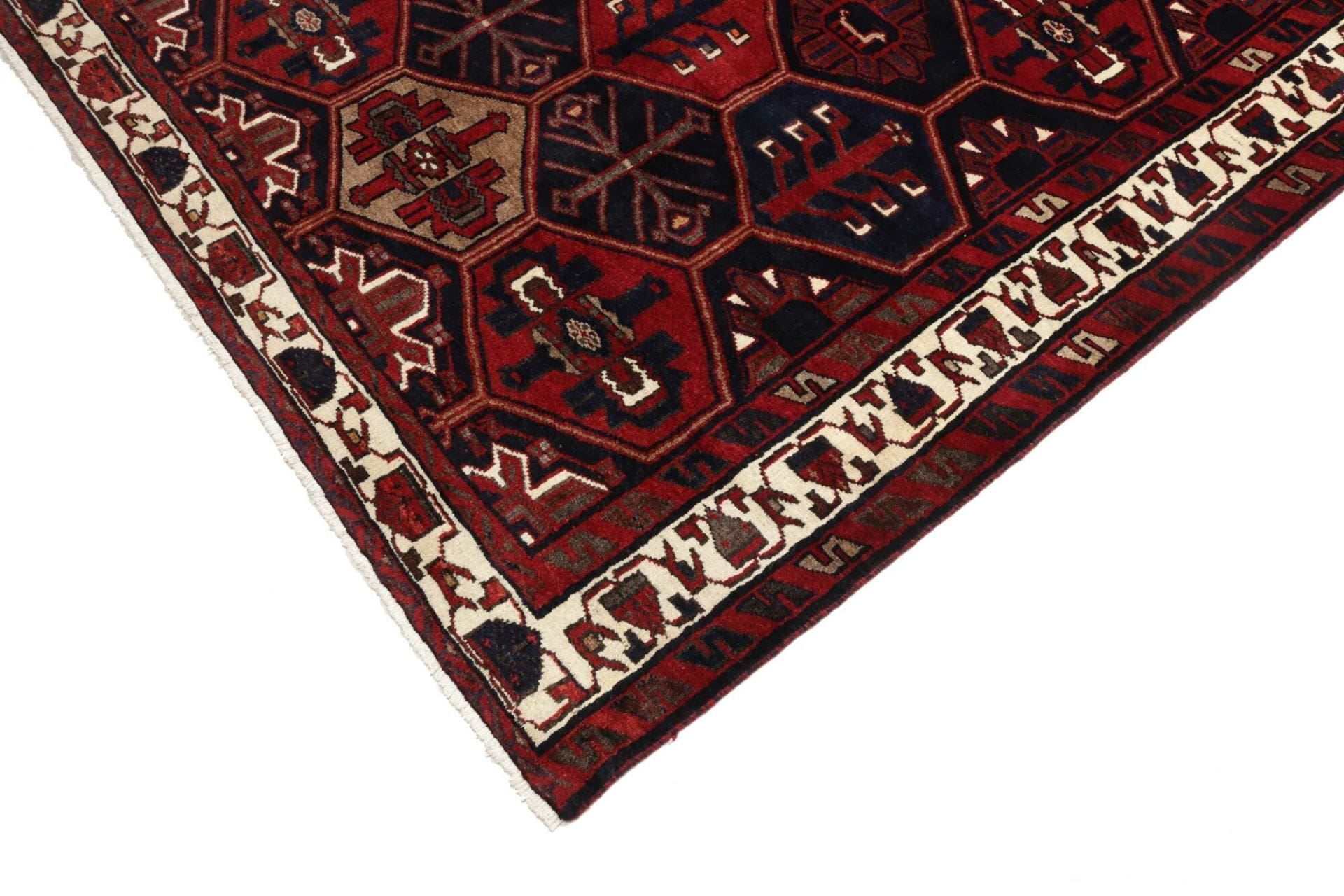 lori-orientteppich-177-x-266-cm-geometrische-muster-handgeknupft-6 Loribaft Perserteppich 177 × 266 cm aus Wolle, handgeknüpft