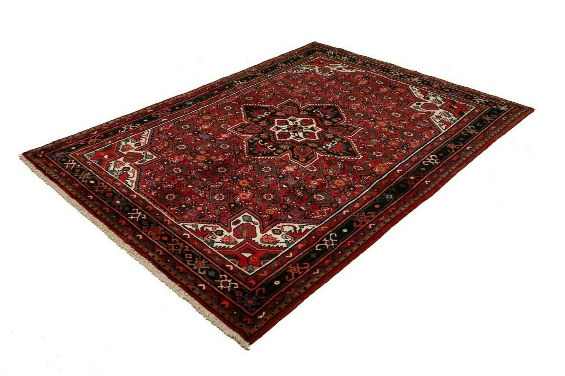 Hamadan Perserteppich aus Iran, 164 × 218 cm