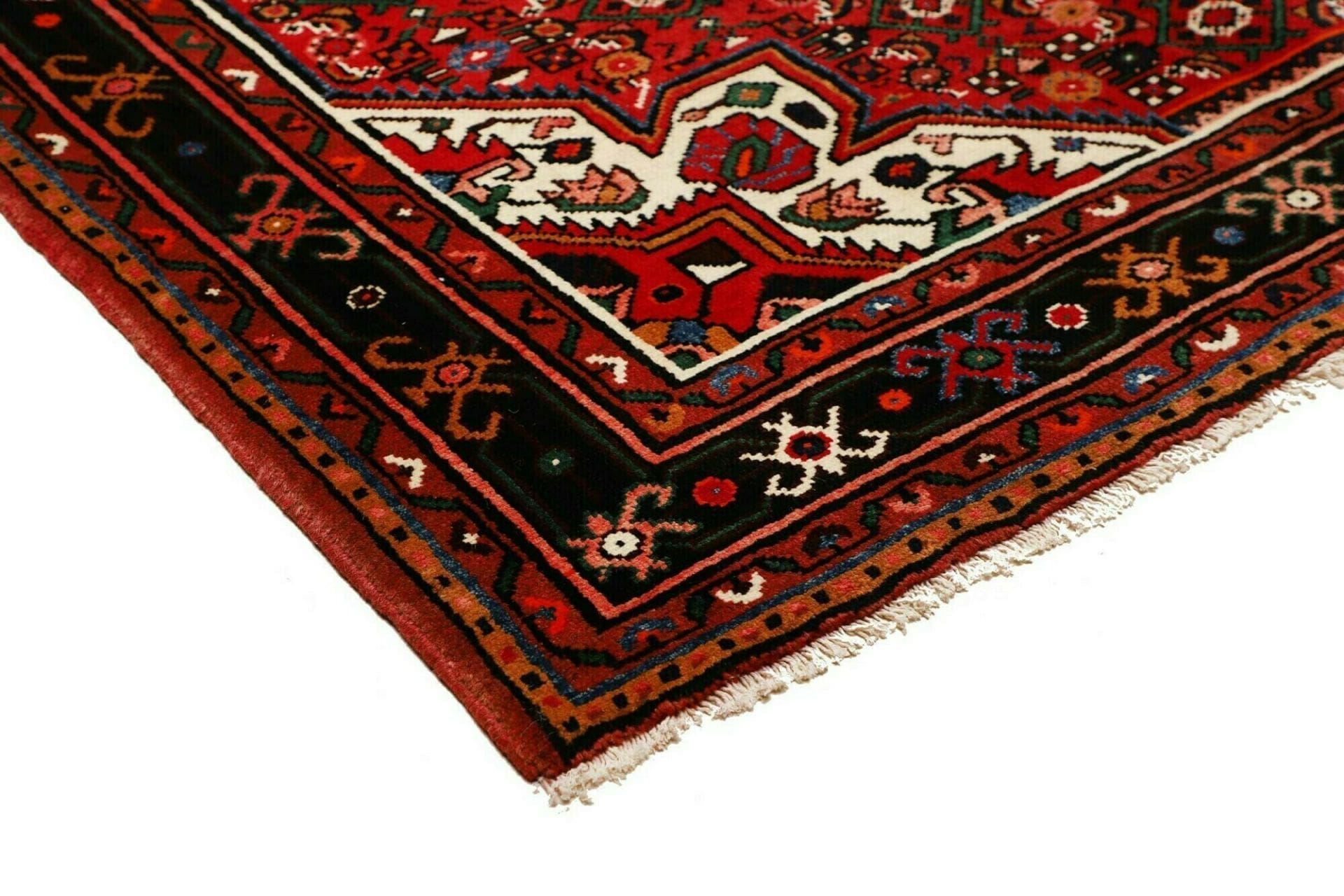 Hamadan Perserteppich aus Iran, 164 × 218 cm