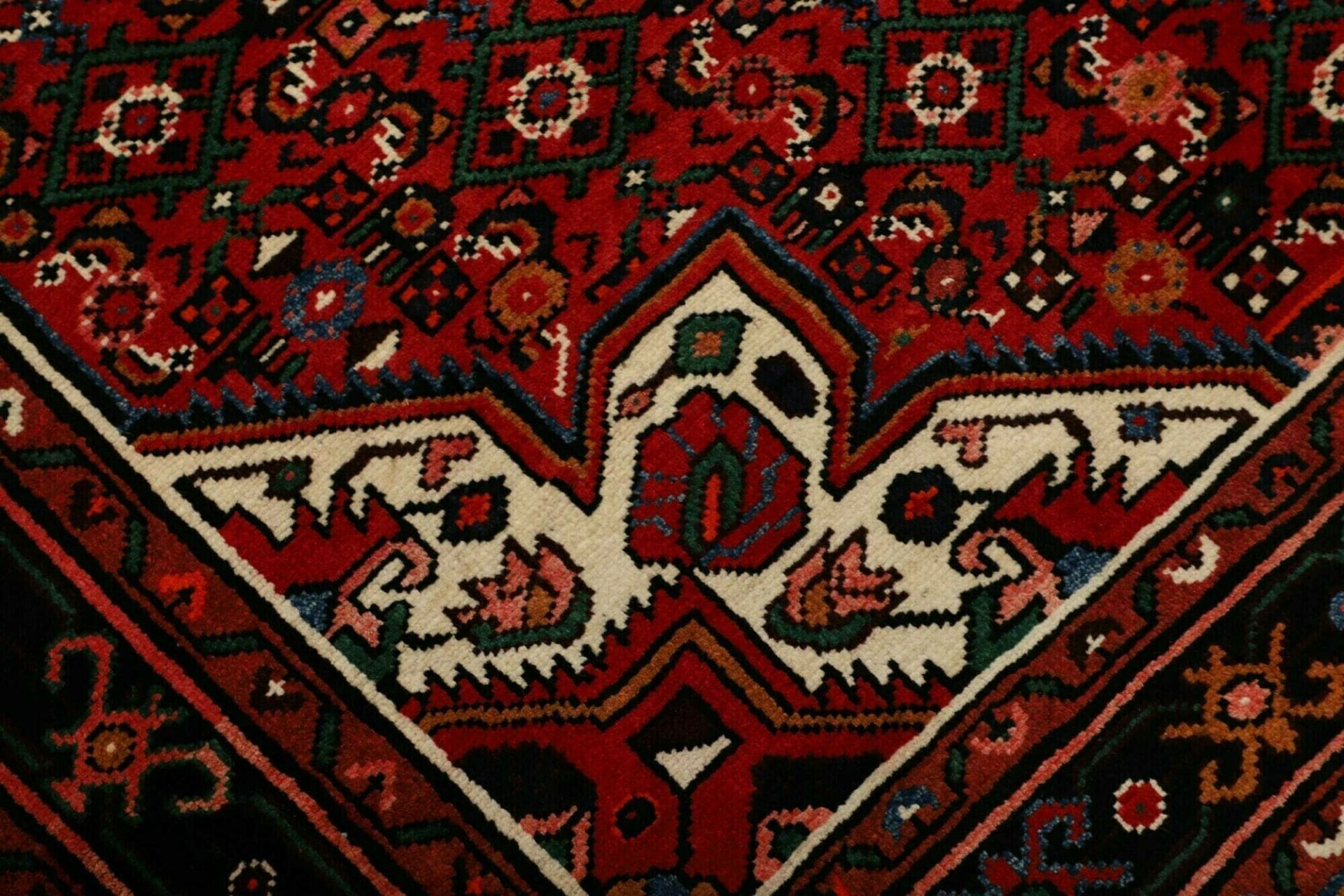 Hamadan Perserteppich aus Iran, 164 × 218 cm