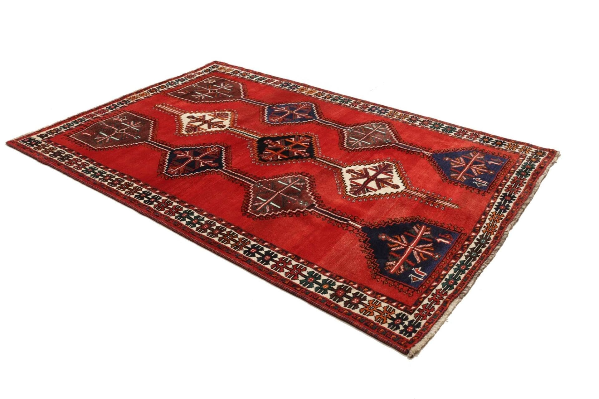 Shiraz Perserteppich aus Iran, 168 × 252 cm