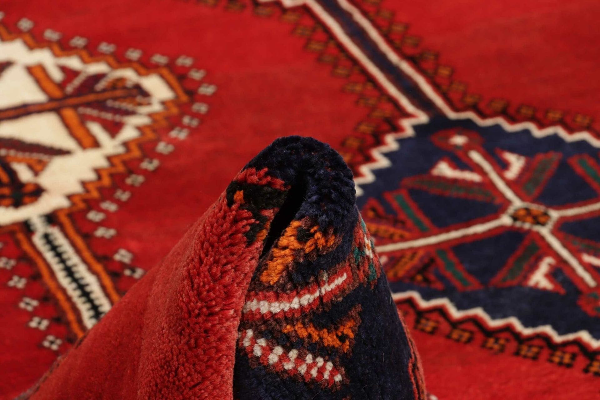 Shiraz Perserteppich aus Iran, 168 × 252 cm