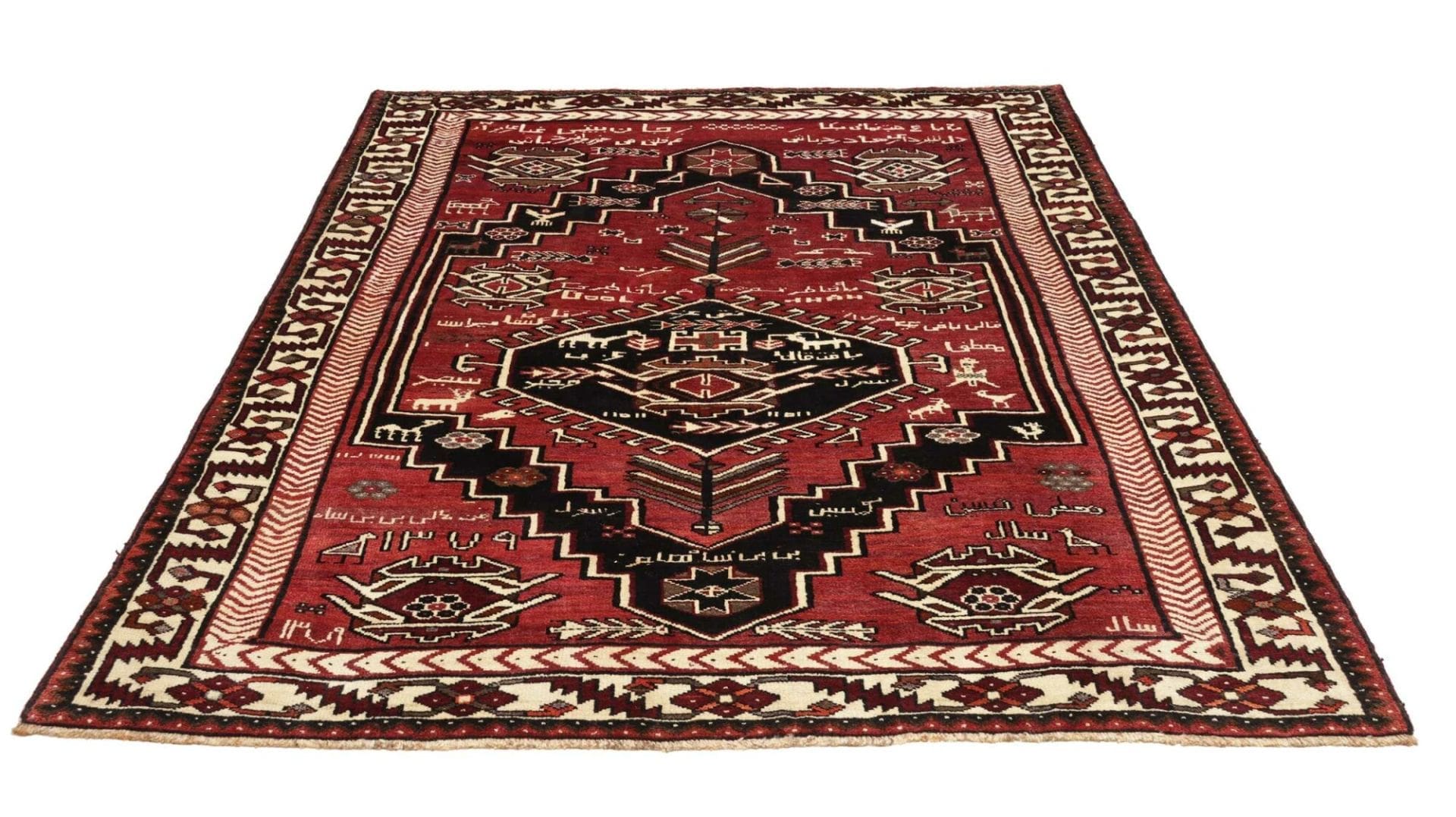 Loribaft Perserteppich 163 × 230 cm aus Wolle, handgeknüpft