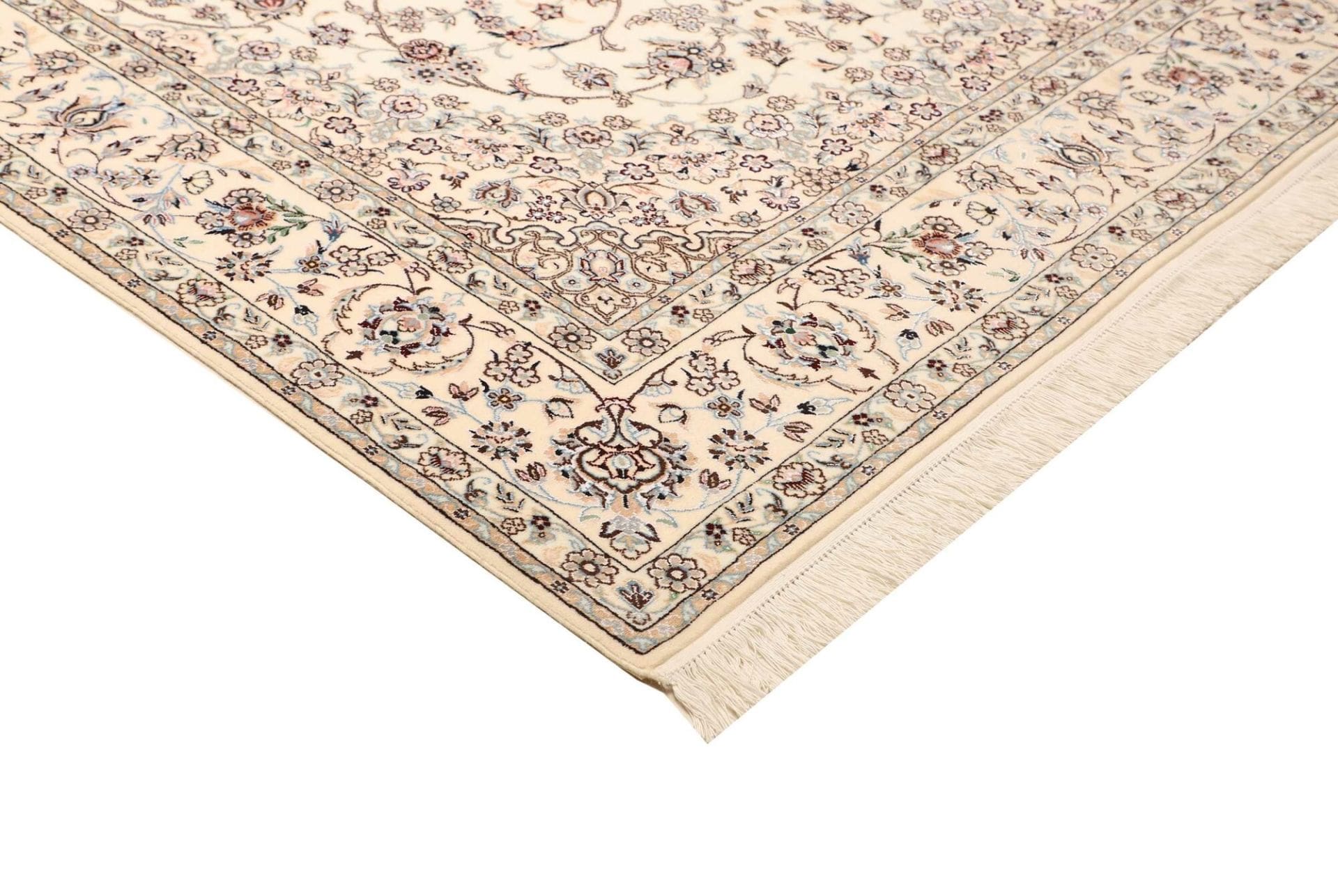Handgeknüpfter Nain Perserteppich, 162 × 244 cm, Wolle