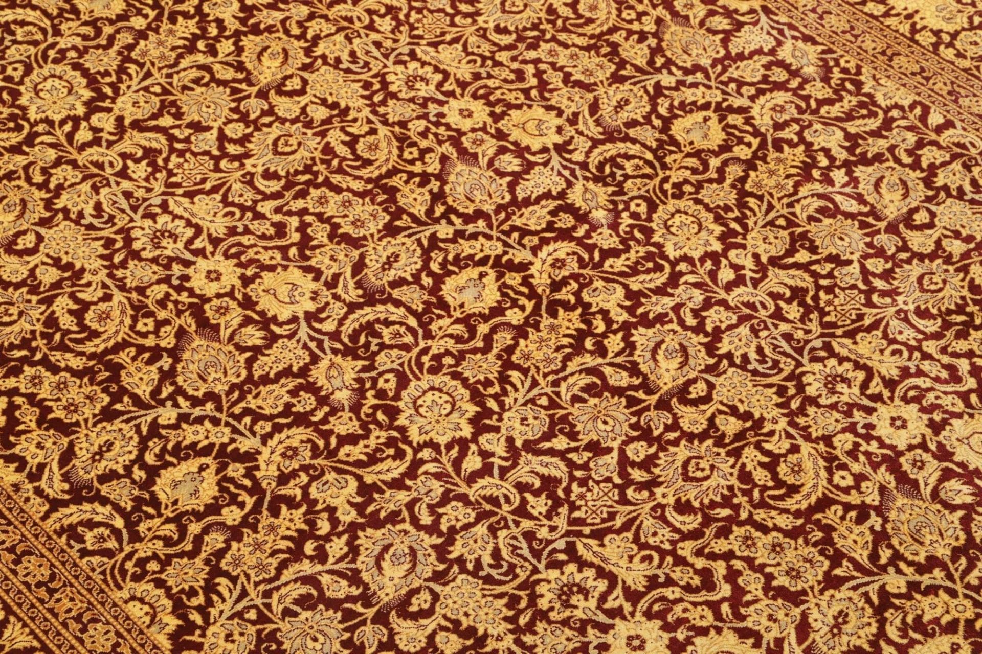 Handgeknüpfter Ghom Perserteppich 165 × 240 cm