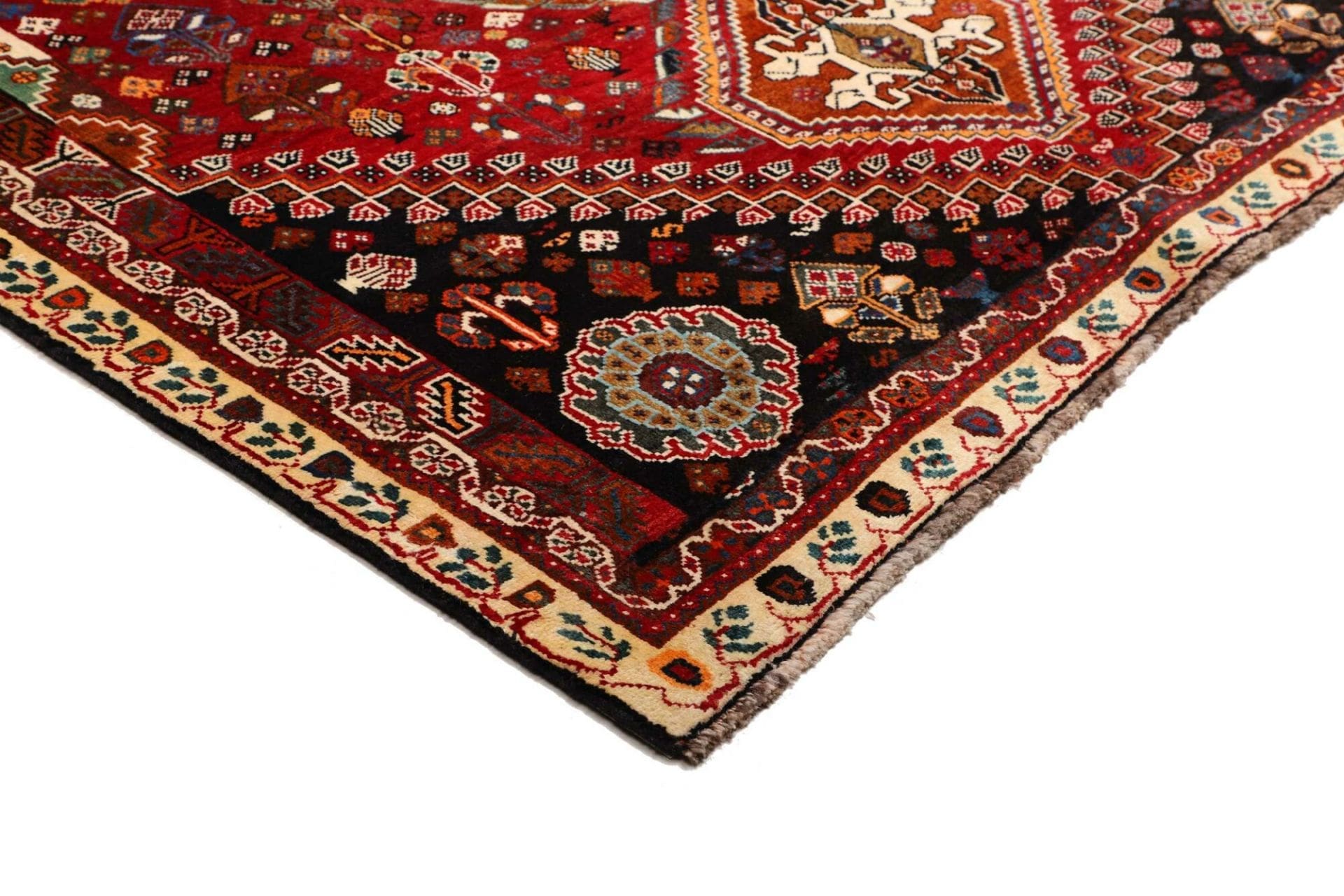 Shiraz Perserteppich aus Iran, 176 × 259 cm
