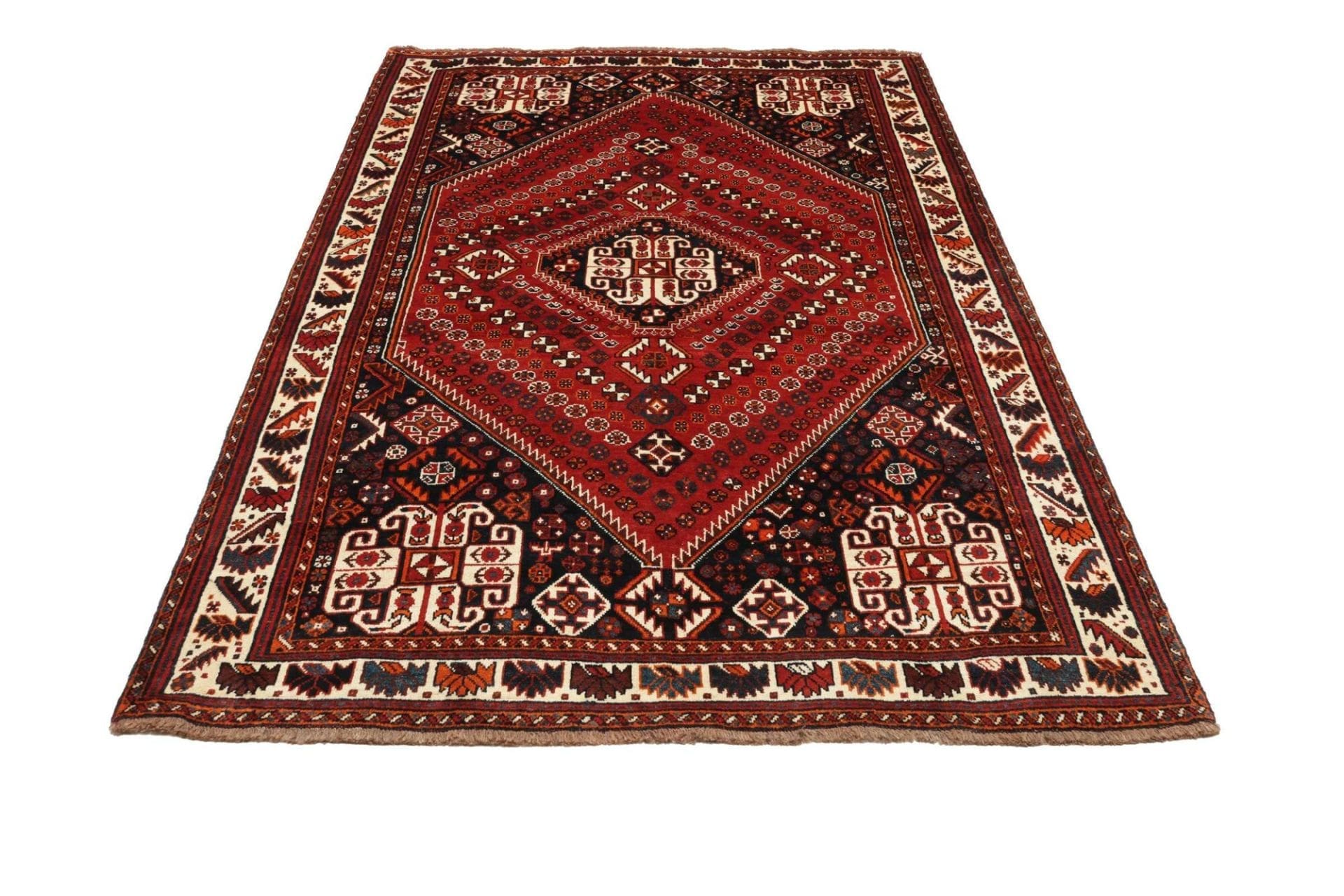 Handgeknüpfter Shiraz Perserteppich 163 × 250 cm