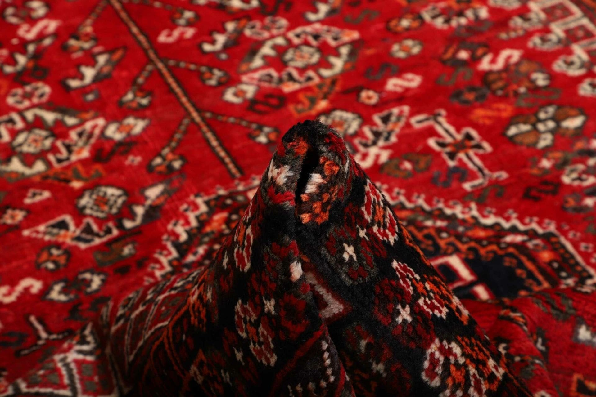 Shiraz Perserteppich 165 × 248 cm aus Wolle, handgeknüpft