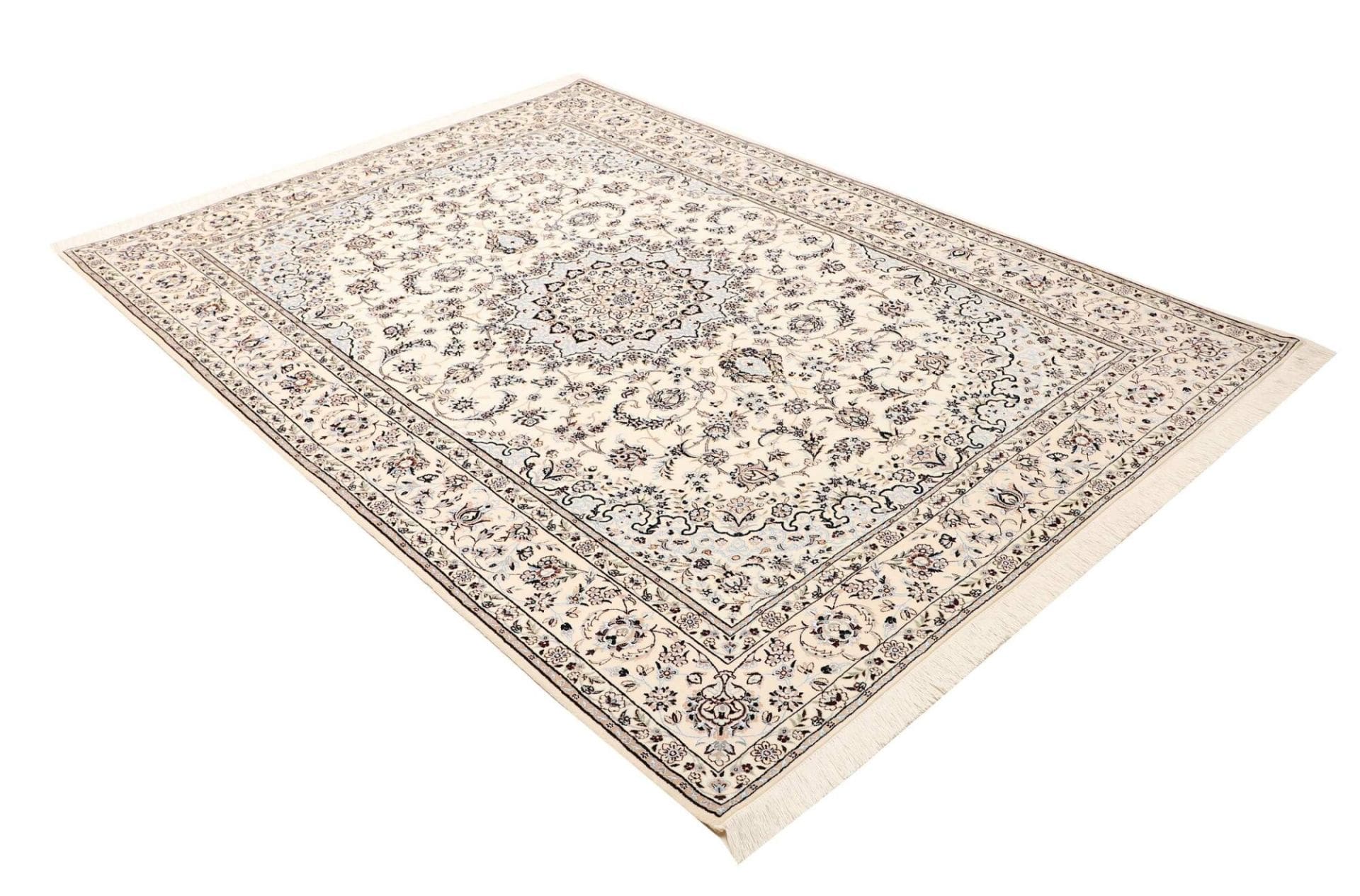 Nain Perserteppich 163 × 231 cm aus Wolle, handgeknüpft