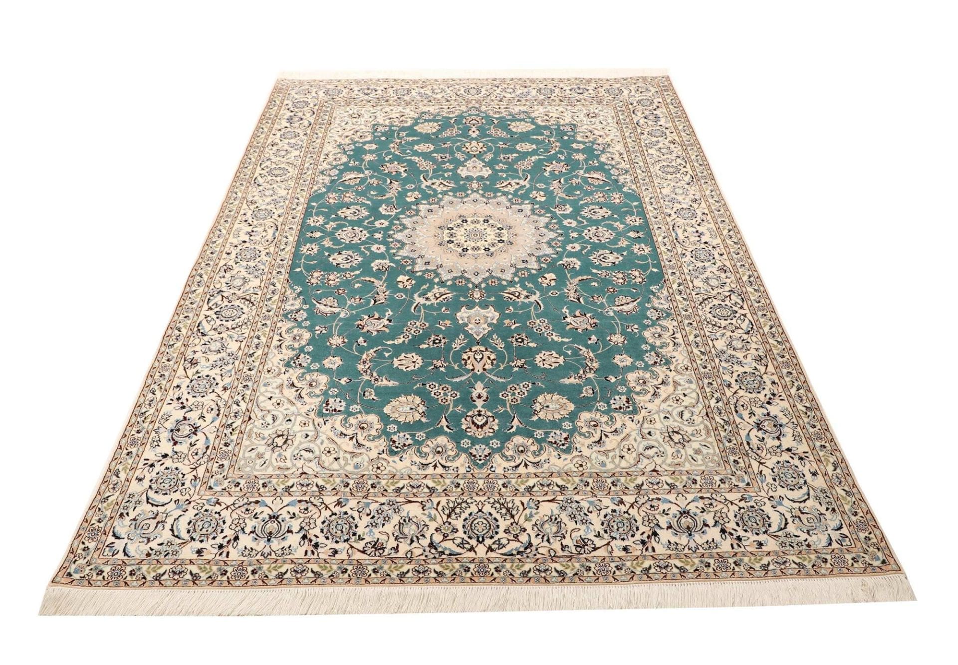 Nain Perserteppich 171 × 244 cm aus Wolle, handgeknüpft