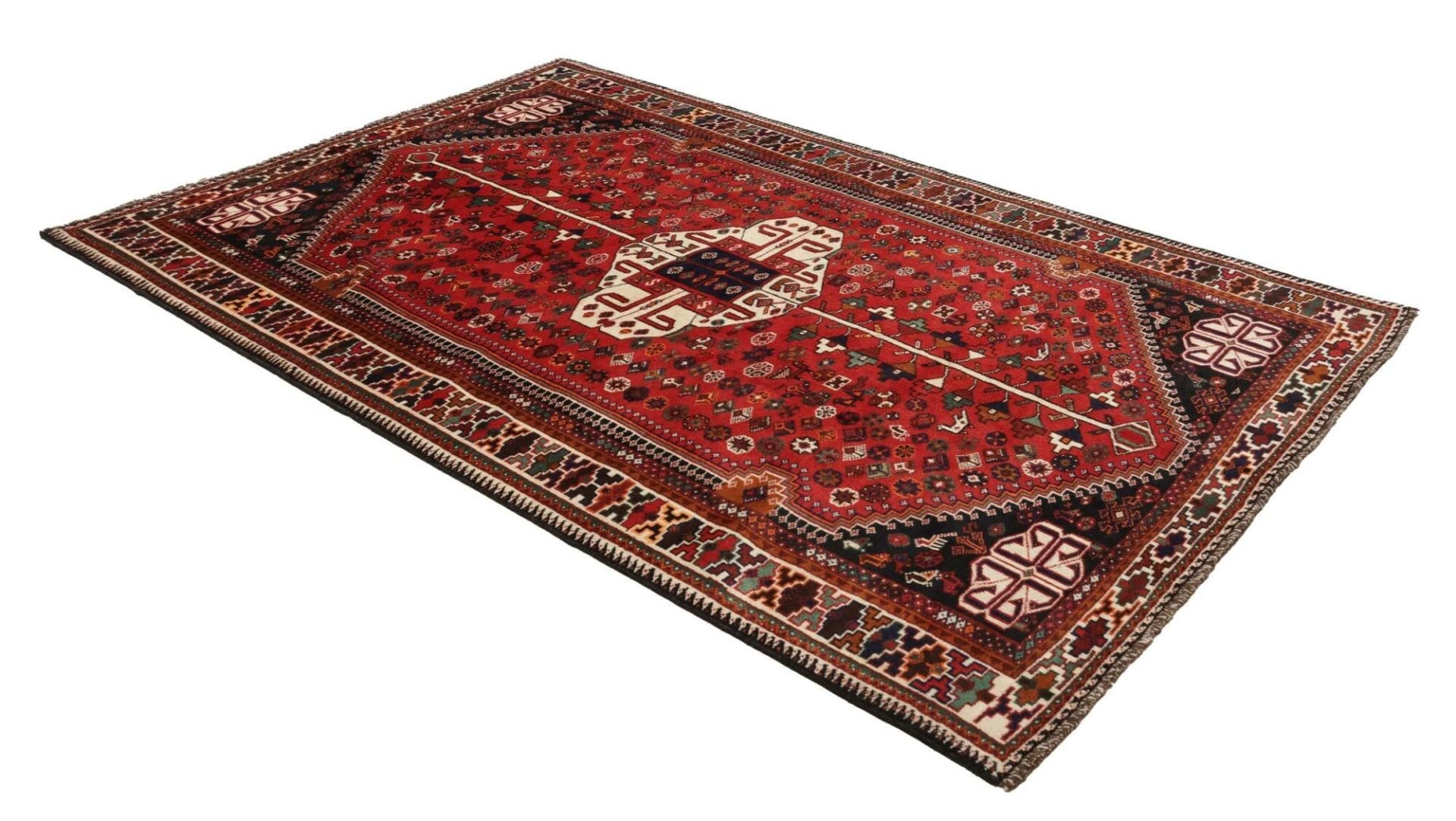 Handgeknüpfter Shiraz Perserteppich 171 × 255 cm