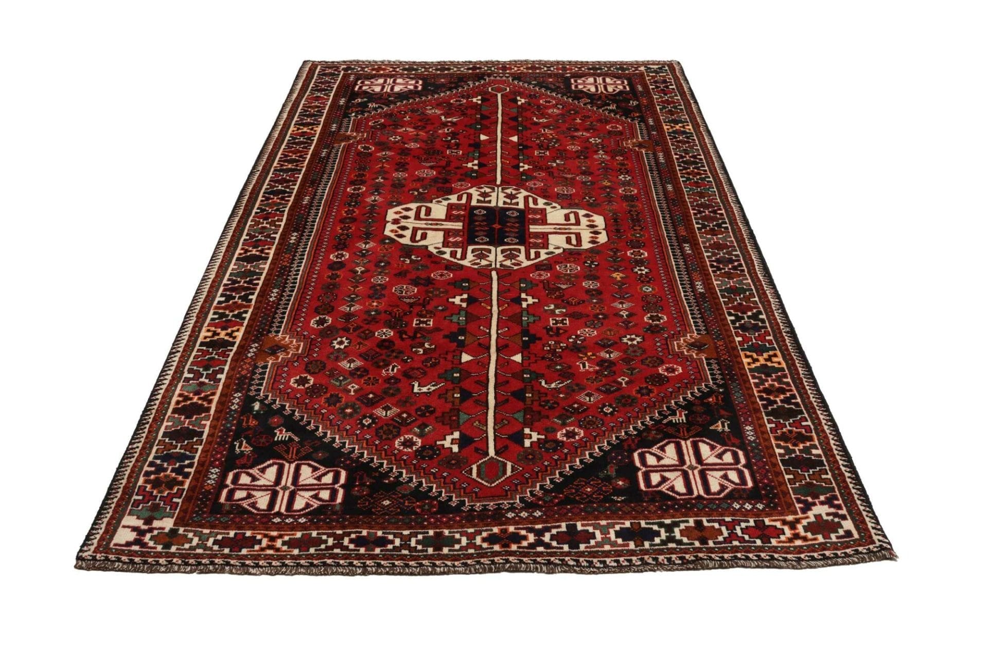 Handgeknüpfter Shiraz Perserteppich 171 × 255 cm