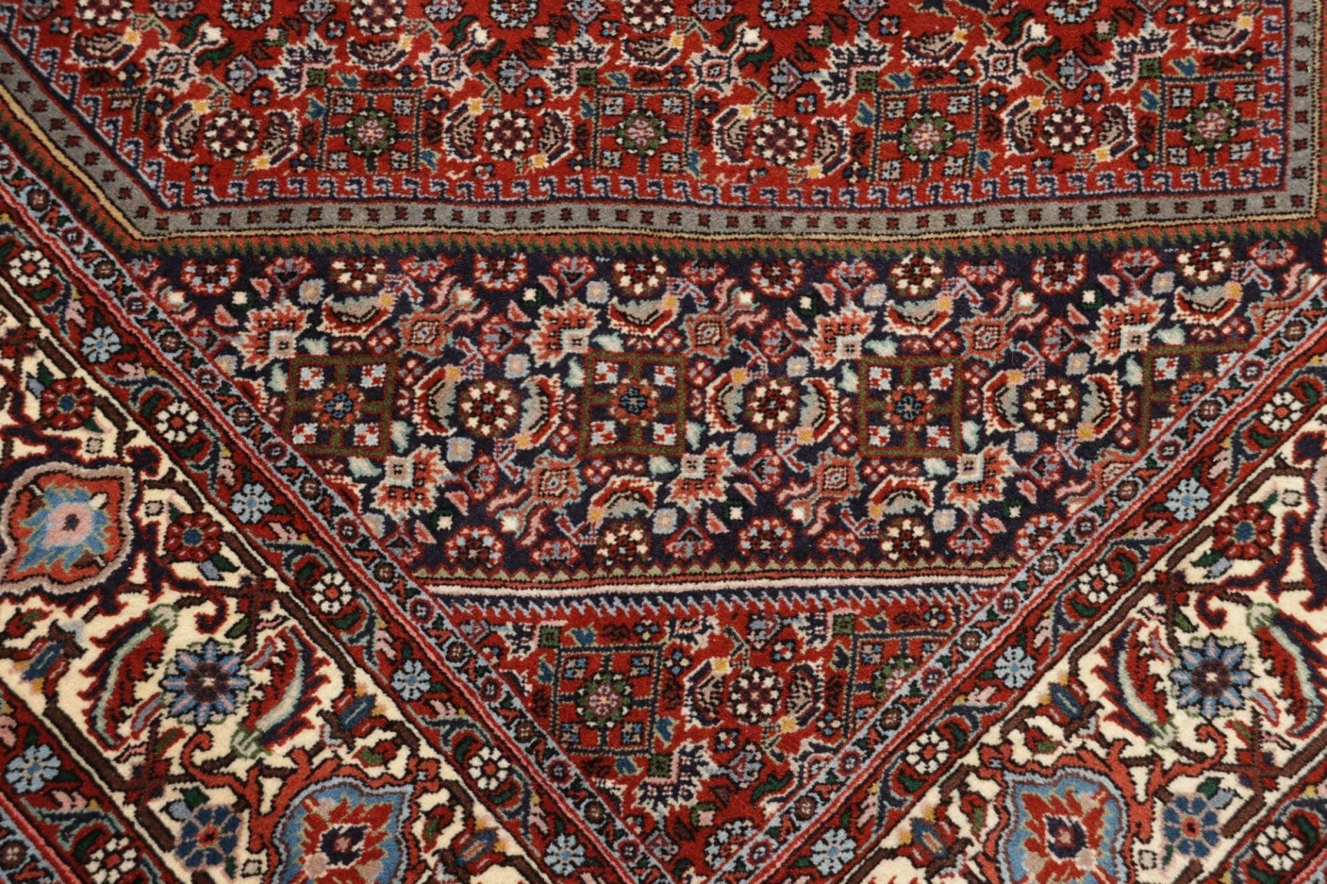 Handgeknüpfter Bijar Perserteppich, 143 × 228 cm, Wolle